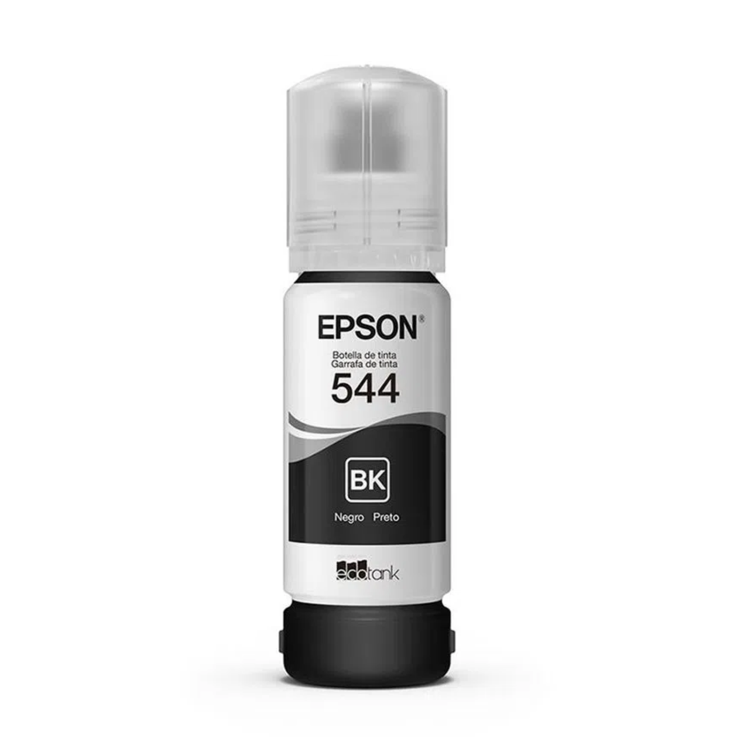 Botella de Tinta Epson 544 Negro (T544120) L1110/L3110/L3210/L3150/L3160/L5190
