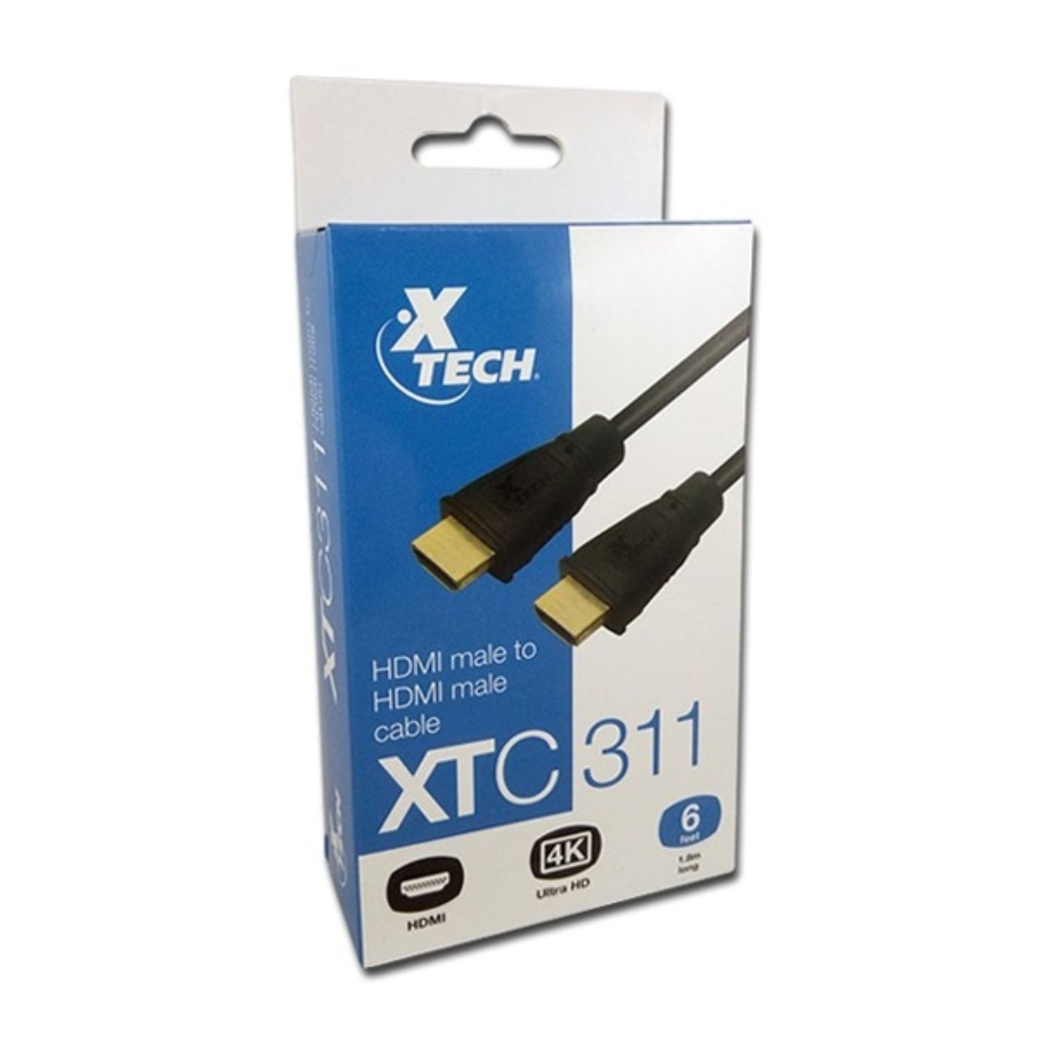 Cable HDMI Xtech XTC-311 1.8M/6FT (AB004XTK11)