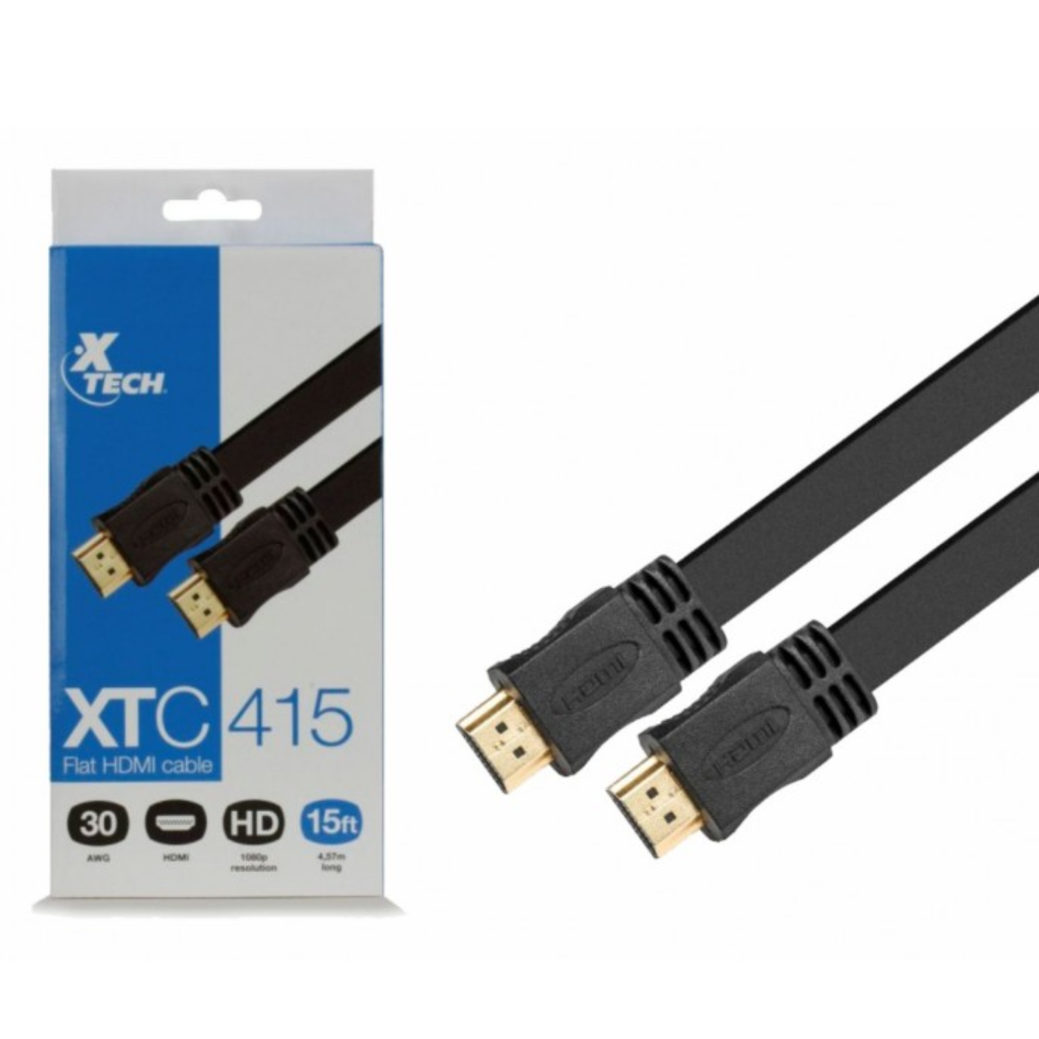 Cable HDMI Xtech XTC-415 4.57M/15FT (AB004XTK75)
