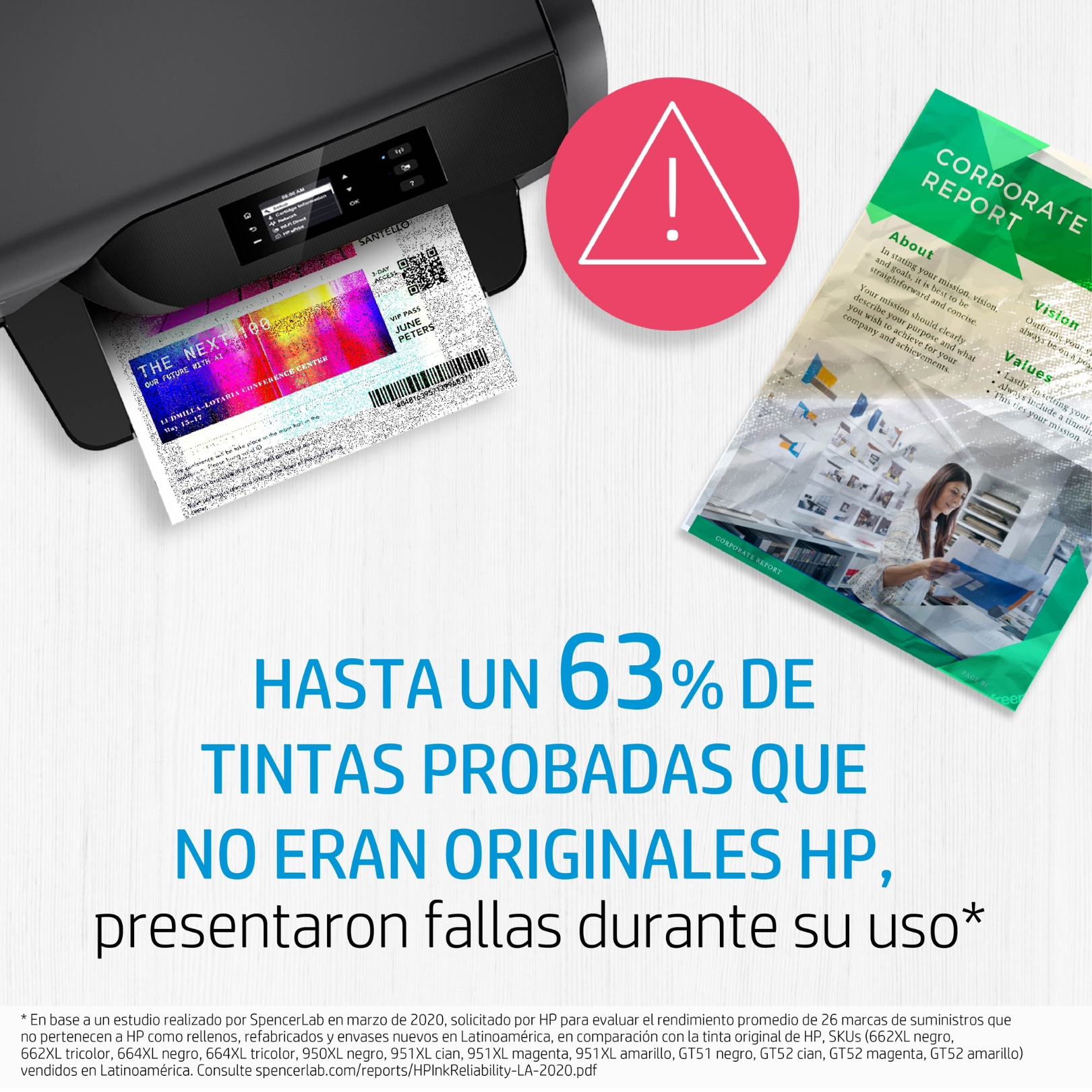 Kit de Cabezal de impresión HP 3YP86AL Negro/Tricolor 315/415/5820/5810