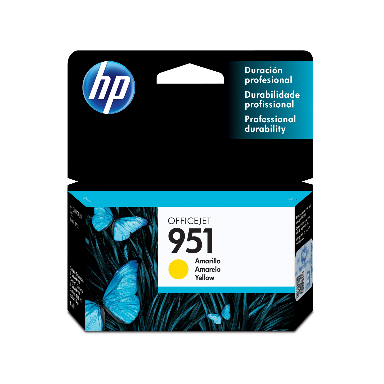Cartucho de tinta HP 951 Yellow (CN052AL) Officejet 8100/8600 700 Pag.