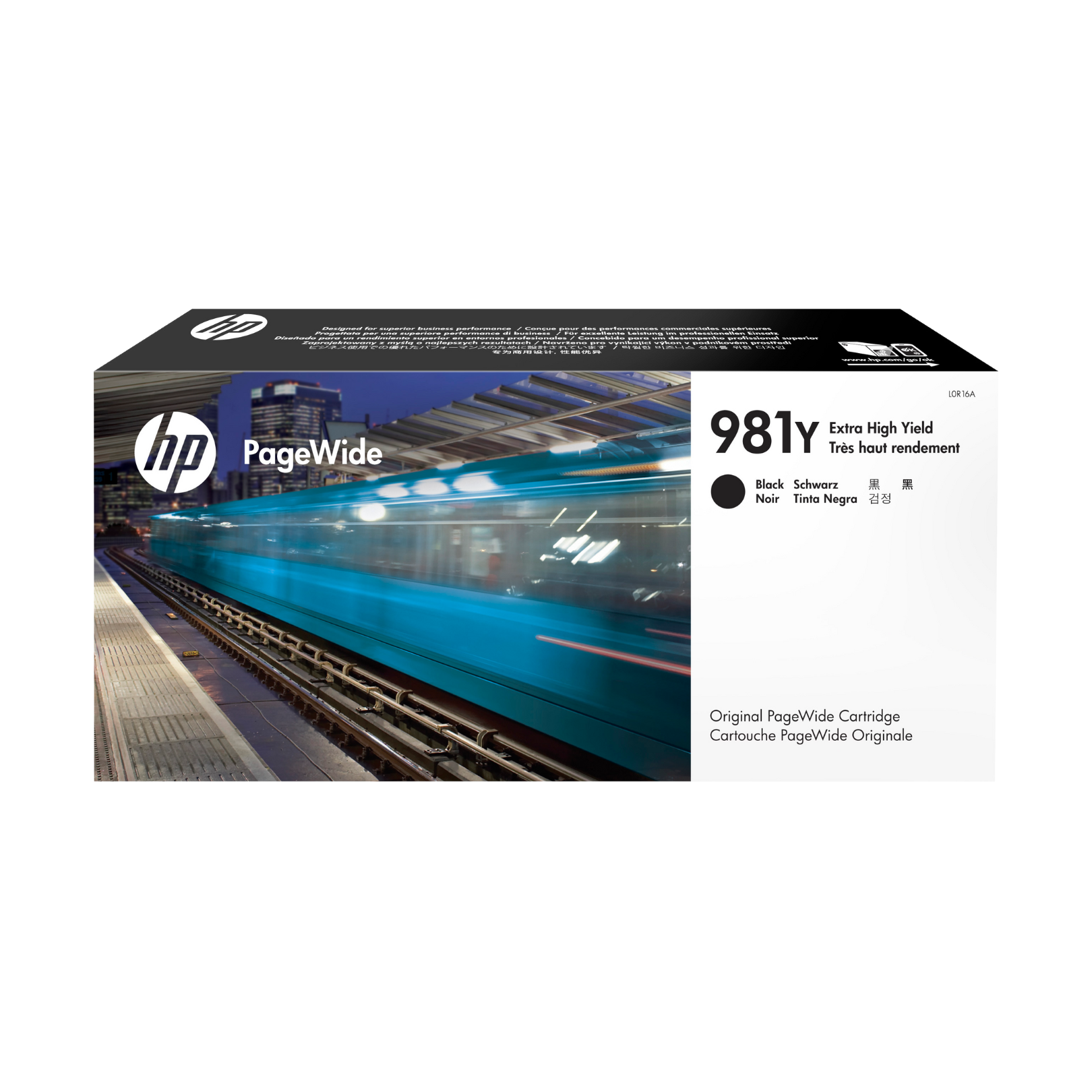 Cartucho de tinta HP 981Y Negro (L0R16A) PageWide 556DN/586DN 20000 Pag.