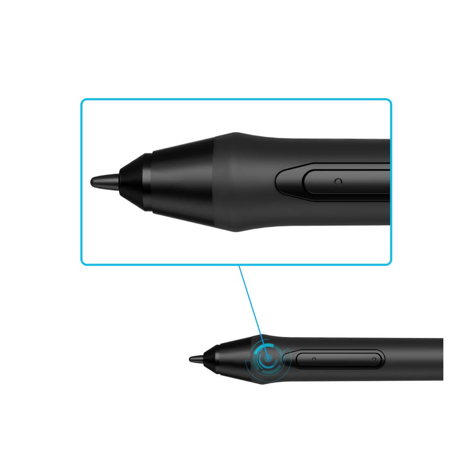 XP-Pen P05D Lápiz óptico sin batería Para Deco 01V2/Deco Mini7/Deco Mini7W (SPE36)