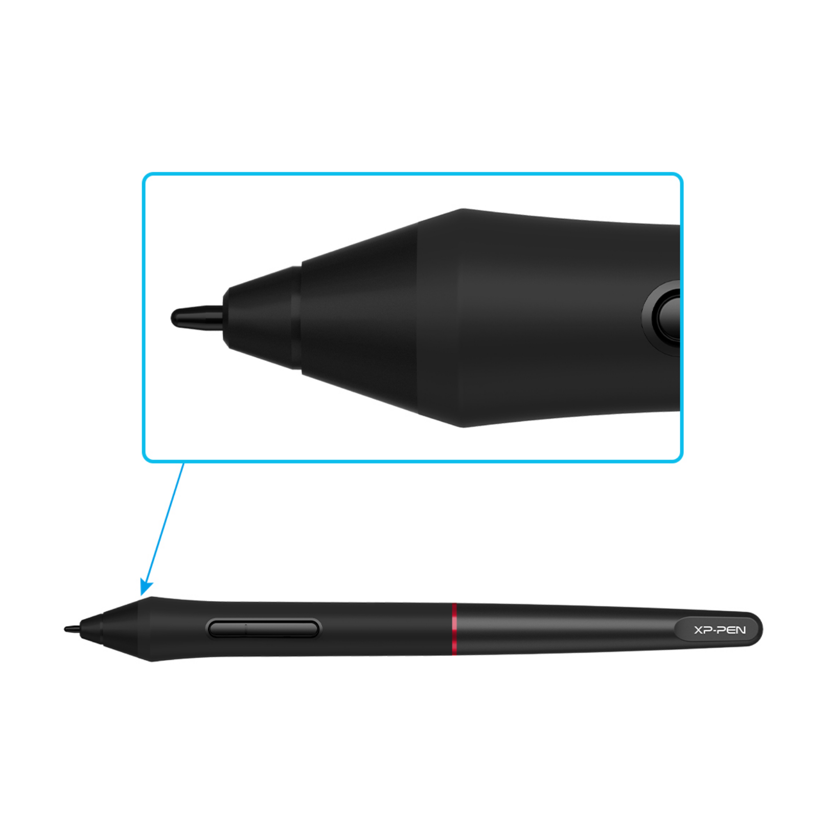 Lápiz XPPen PA2 para Artist Pro Series (SPE50) Para (Aritist 12 Pro, Artist 13.3 Pro, Artist 15.6 Pro,Artist 22R Pro, Artist 24 Pro)