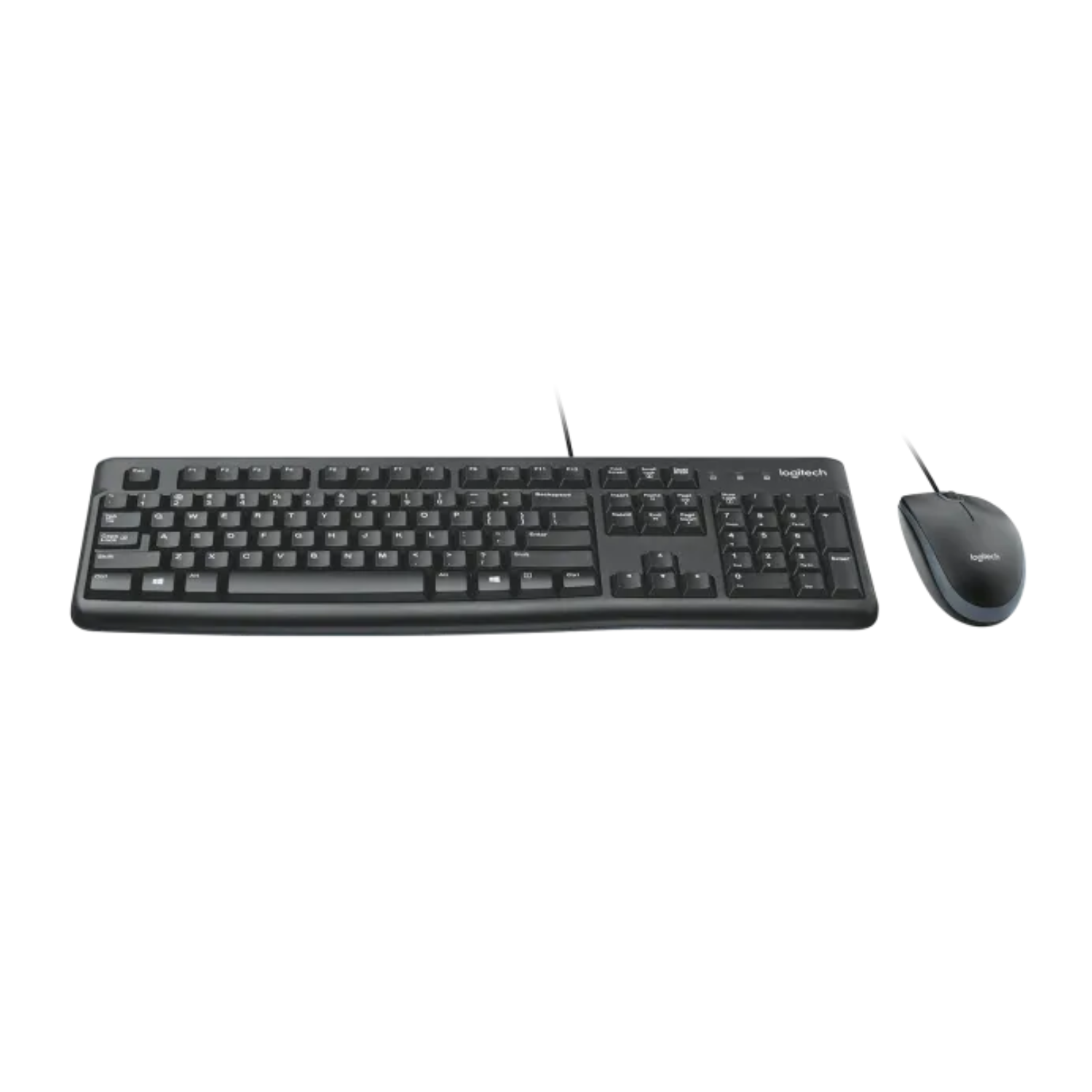 Teclado y Mouse Logitech MK120 Negro USB