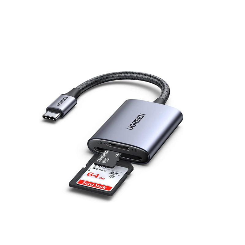 Lector de tarjetas Ugreen de USB-C a SD/TF (80888)