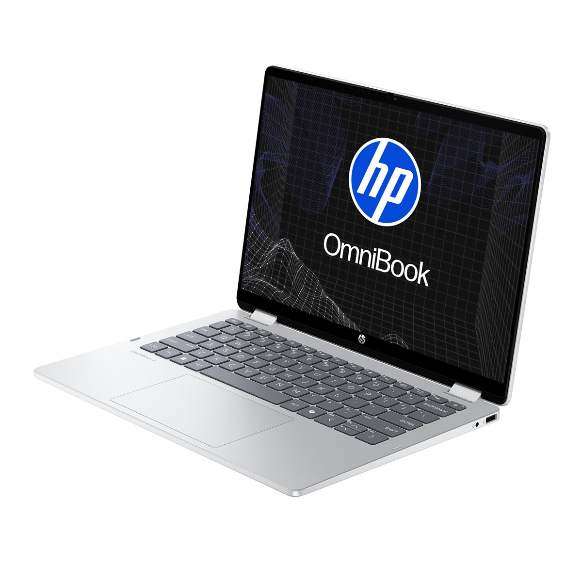 Laptop HP OmniBook 5 Flip 14-fp0054la, Core i5, 16 GB, 512GB SSD, 14" 2K Táctil, Windows 11 Home (BM2M5LA)
