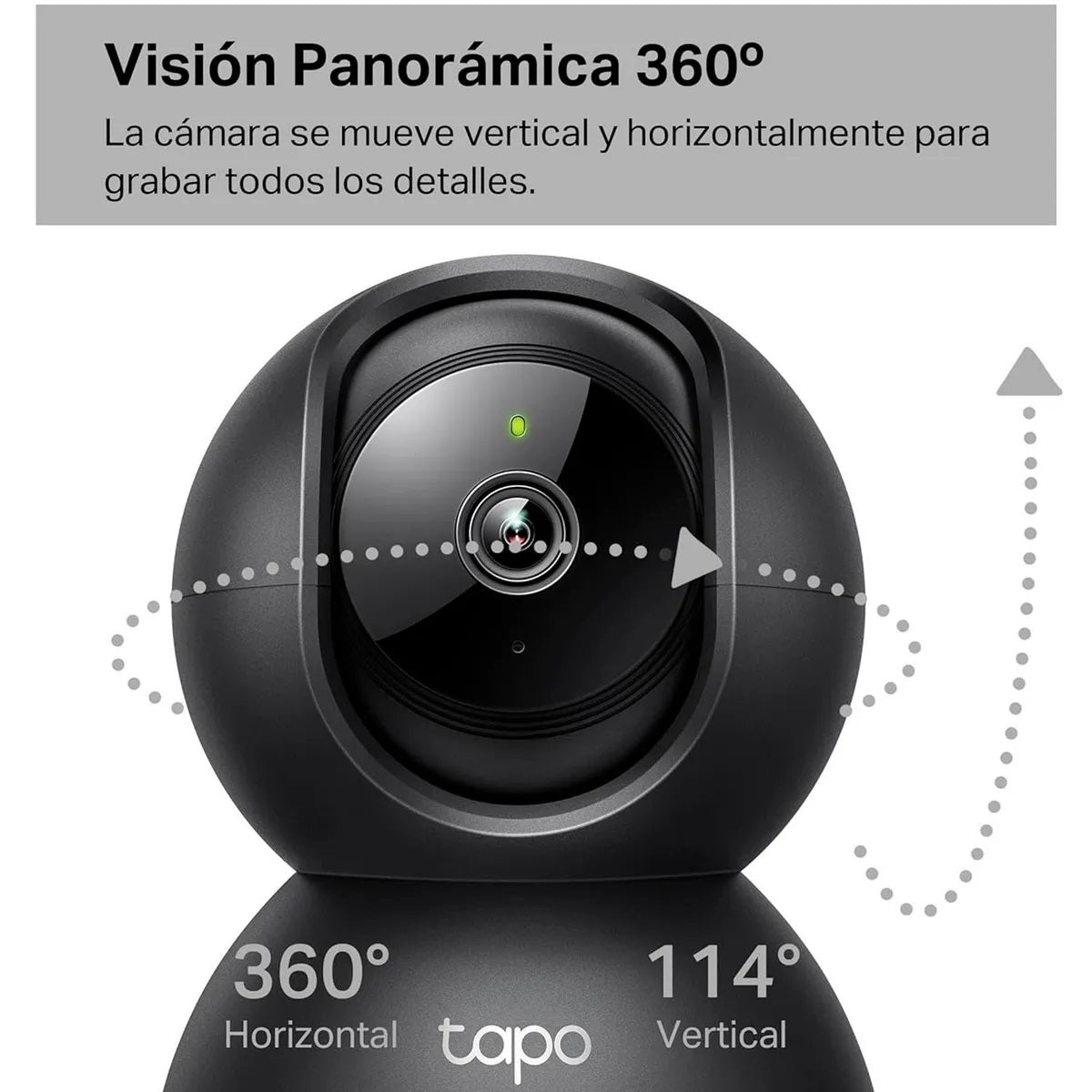 Cámara de seguridad TP-Link Tapo C211 Wifi 2k 3MP Para Interiores 360