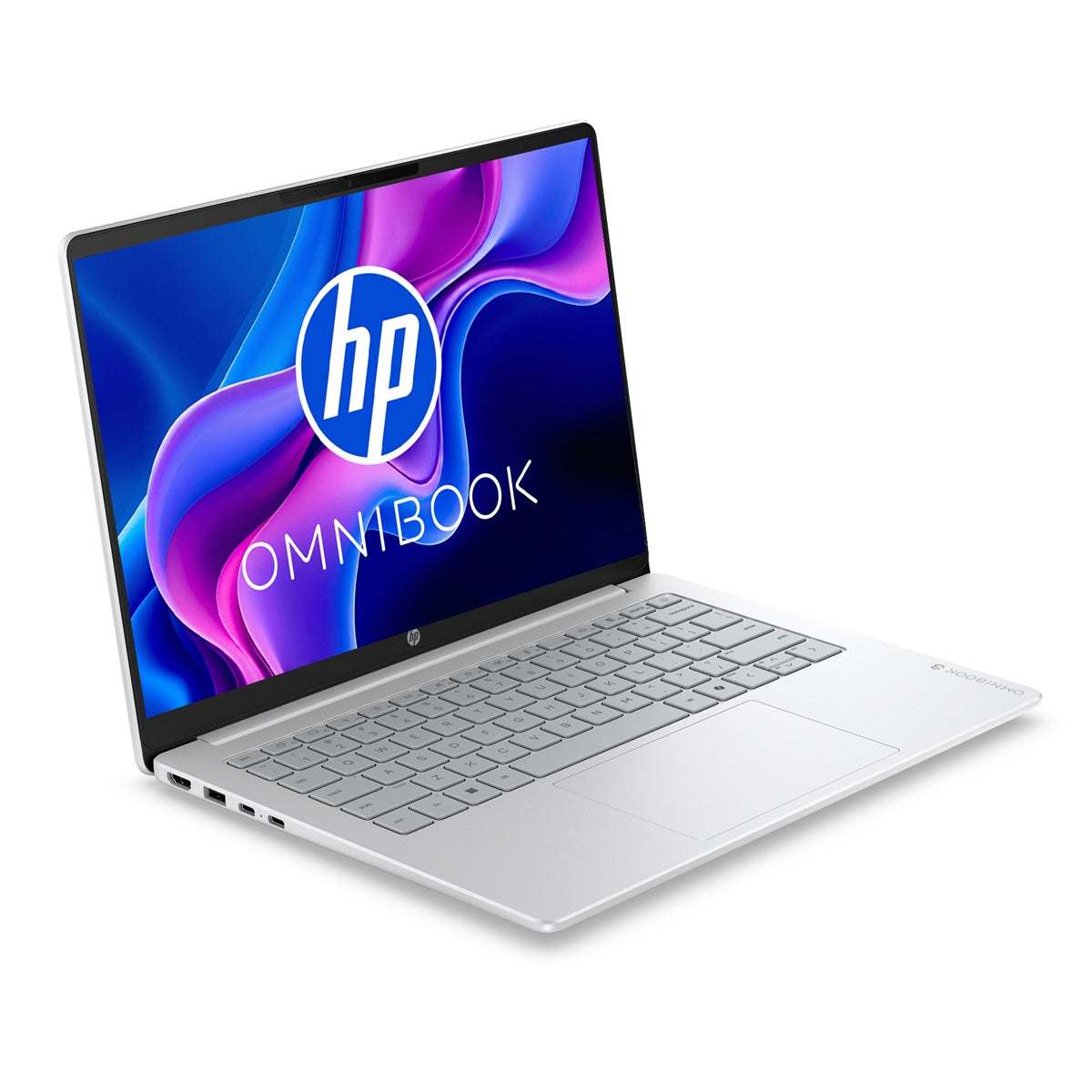 Laptop HP OmniBook 3 14-hu0051la, Intel Core 5 120U , 8 GB, 512 GB SSD, 14, 2K FreeDOS 3.0