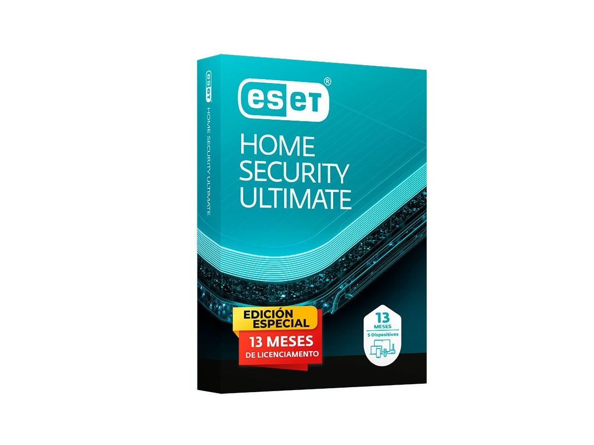 Antivirus Eset Home Security Ultimate (5 Instalacion) 13 Meses