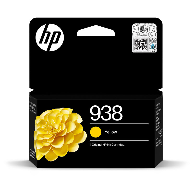 Cartucho de tinta HP 938 Amarillo (4S6X7PL) OfficeJet 9130 800 Pag.