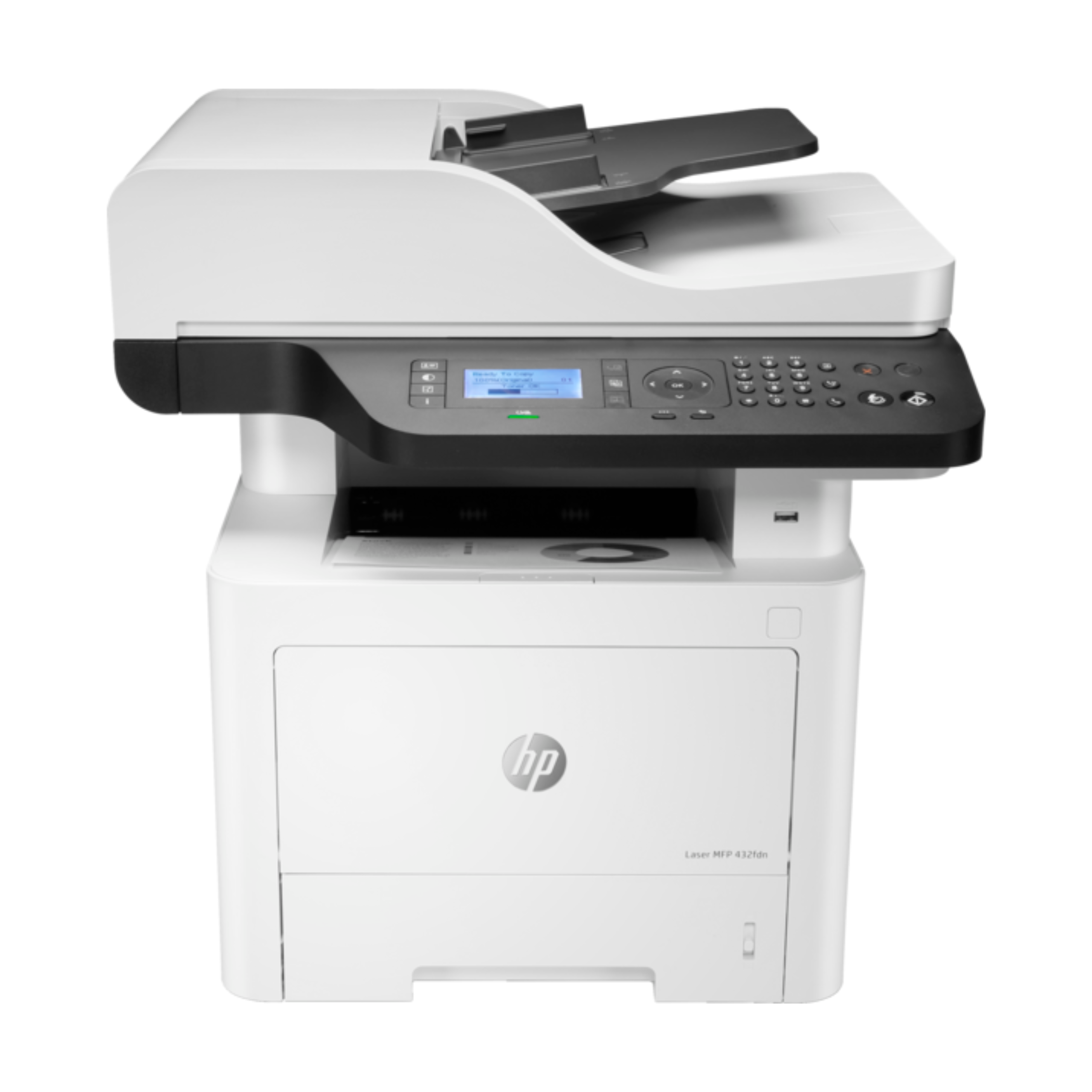 Impresora Multifuncional HP Laser 432fdn Monocromática (7UQ76A)