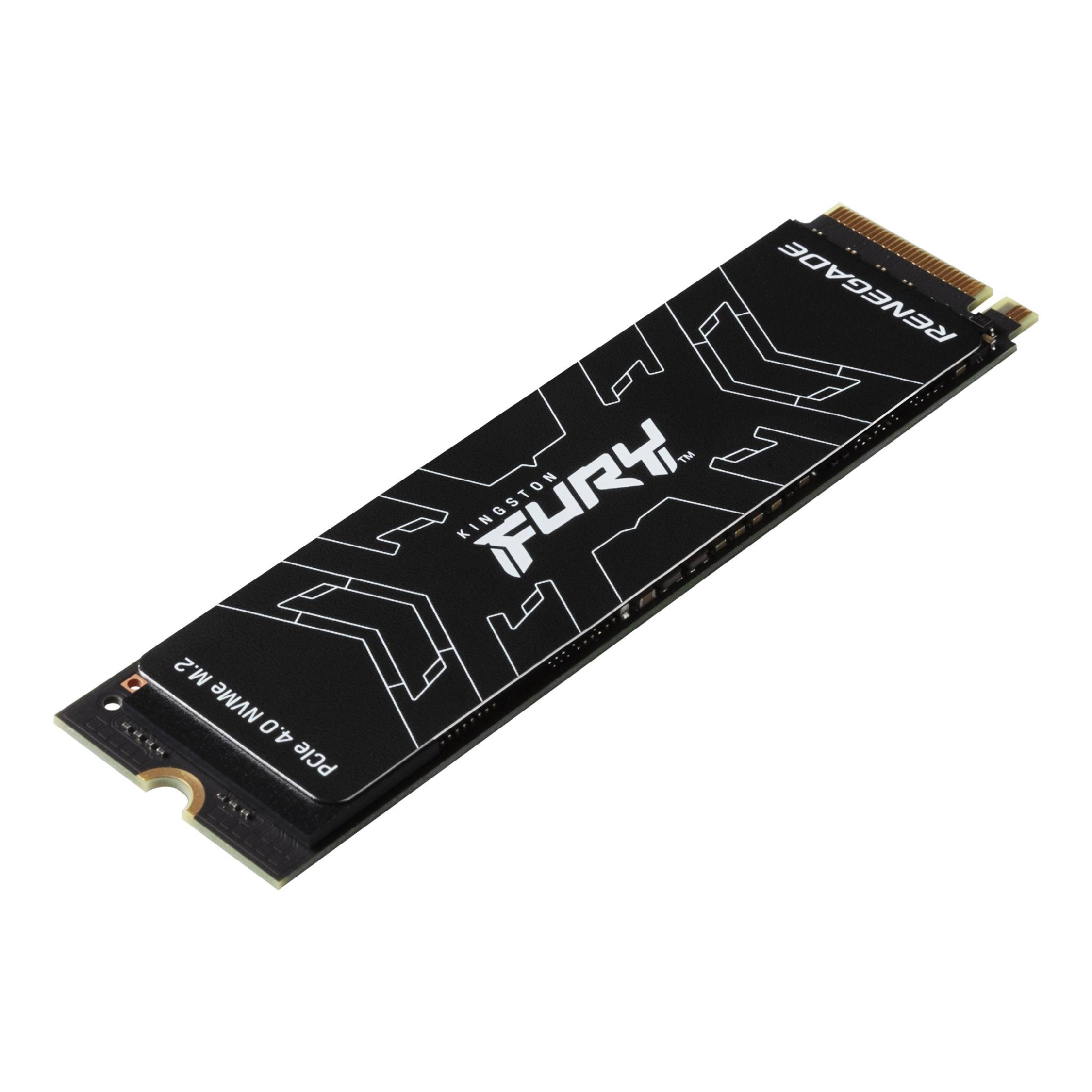 Disco Duro Solido Kingston FURY Renegade 2TB PCIe 4.0 NVMe M.2 (SFYRD/2000G)