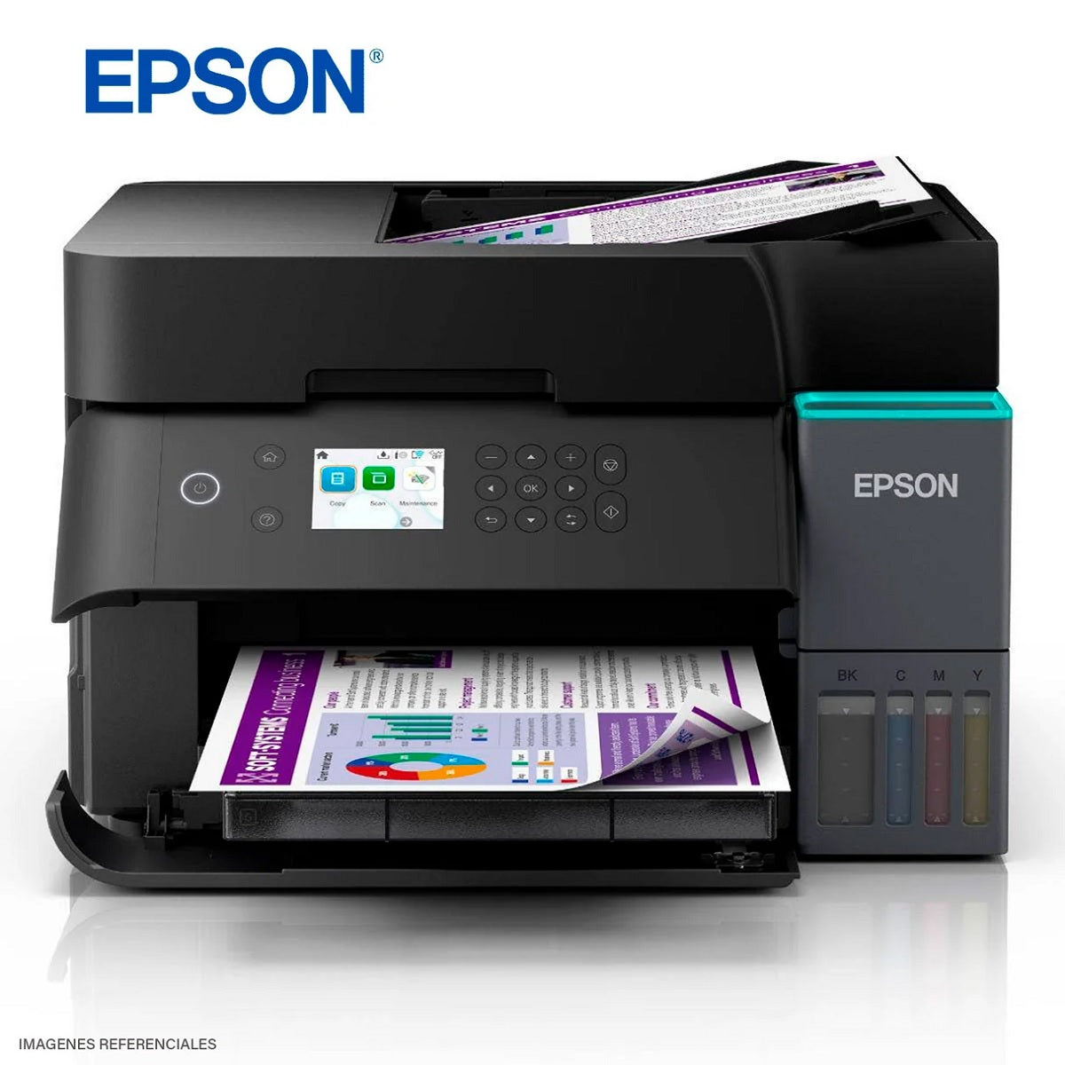 Impresora Multifuncional Epson EcoTank L6370 Wireless Sistema Continuo