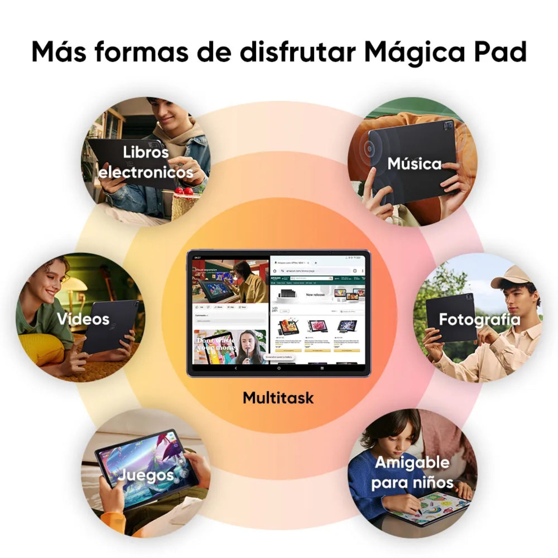 Tablet XPPen Magic Drawing 8GB Ram, 256GB Rom, 12.2" 2K IPS