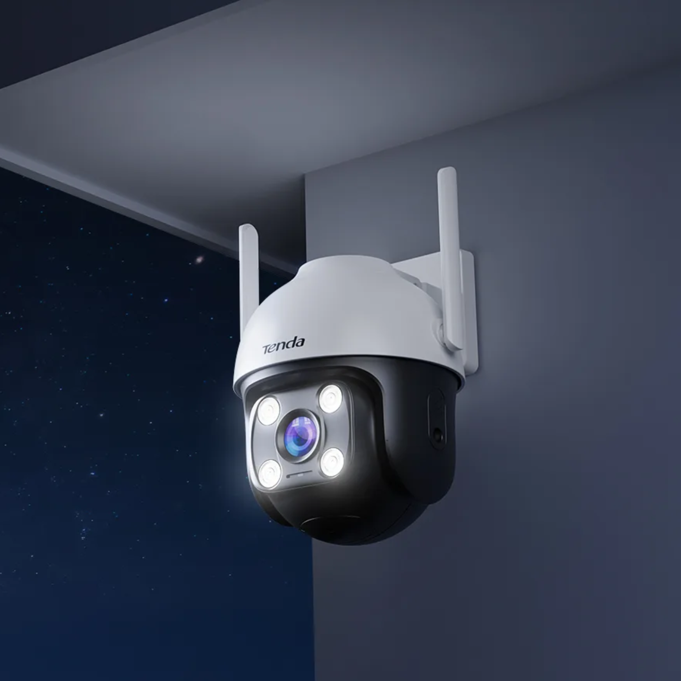 Cámara de seguridad para exterior TENDA RH7-WCA IP PTZ 360° 2560 x 1440P 4MP