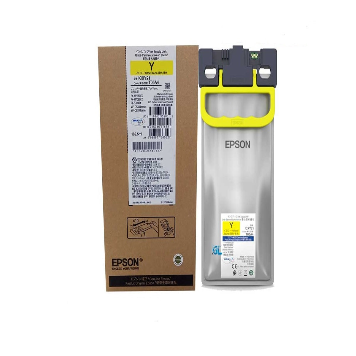 Bolsa de Tinta Epson T05A400 Yellow (T05A) WorkForce Pro WF-C879R/C878R/PX-M7080FX/7090/S7090X