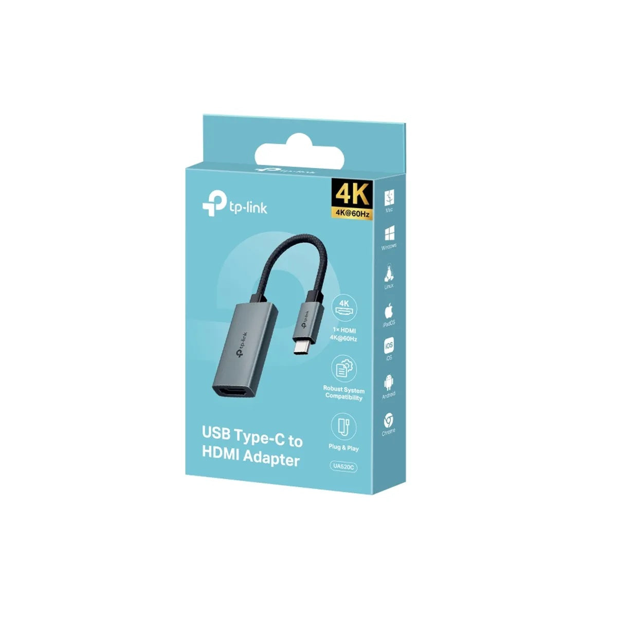 Adaptador TP-Link UA520C de USB tipo C a HDMI