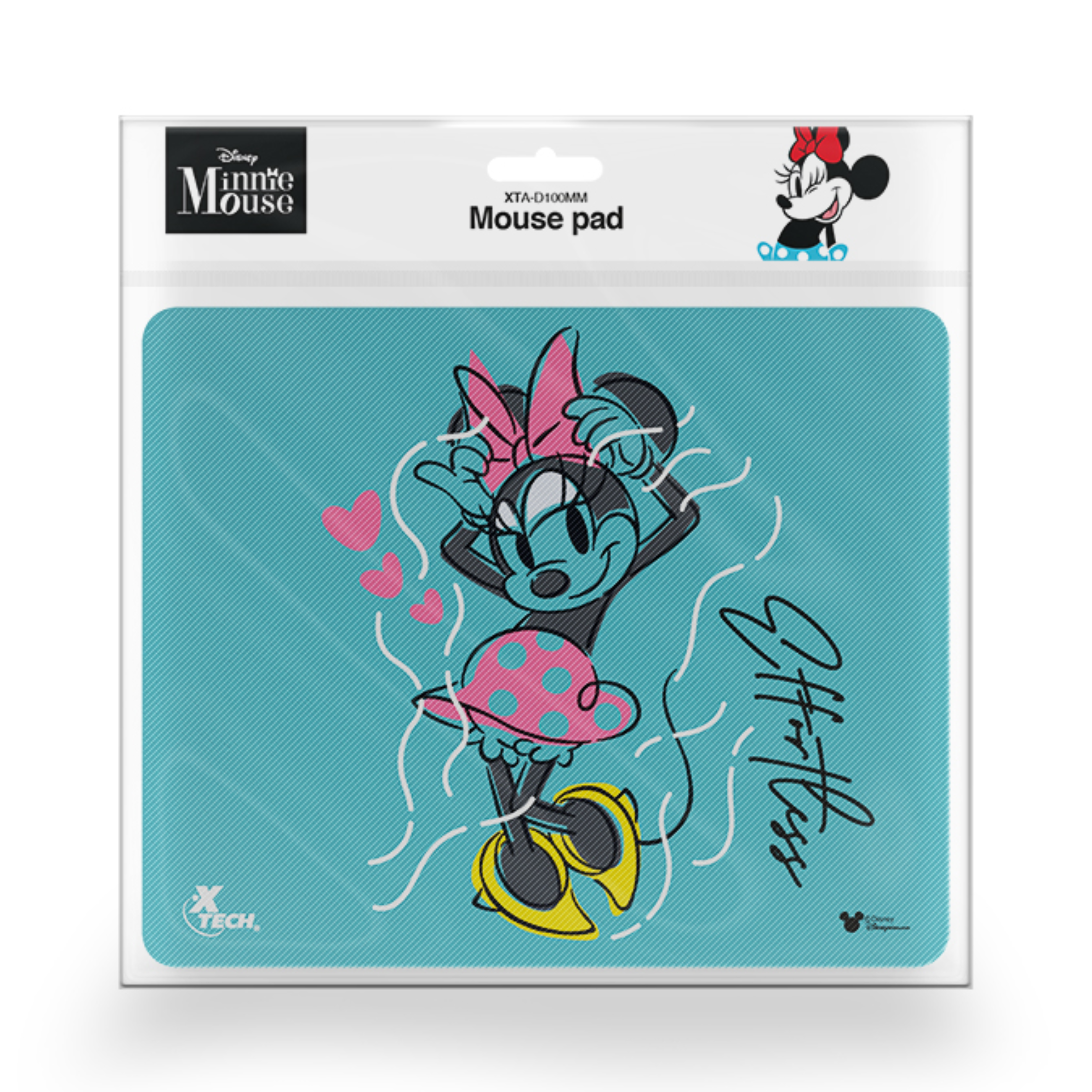 Pad Mouse XTECH Edición Minnie Mouse (XTA-D100MM)