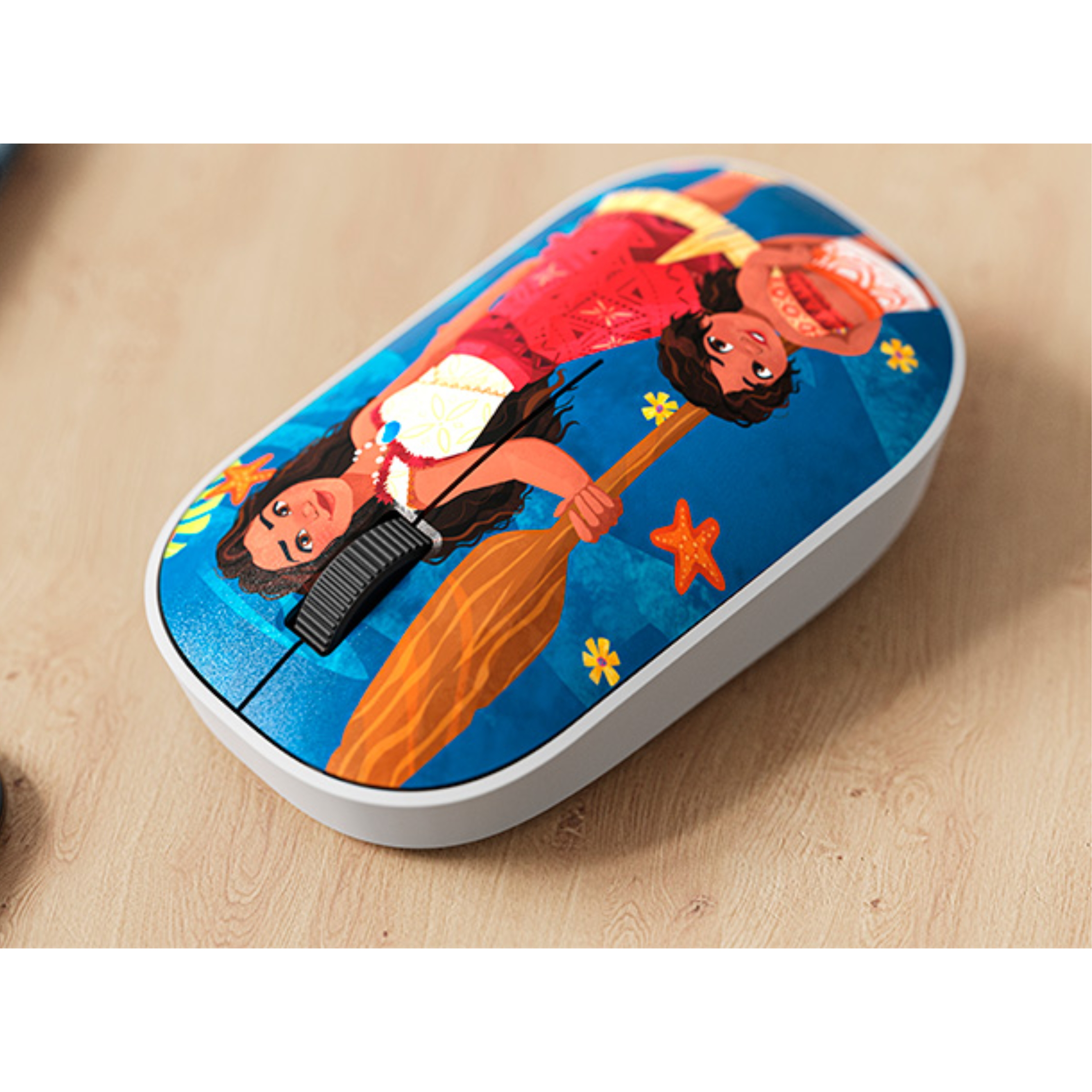 Kit Mouse Inalámbrico + Pad Mouse XTECH Edición Moana (XTM-DKT3MO)