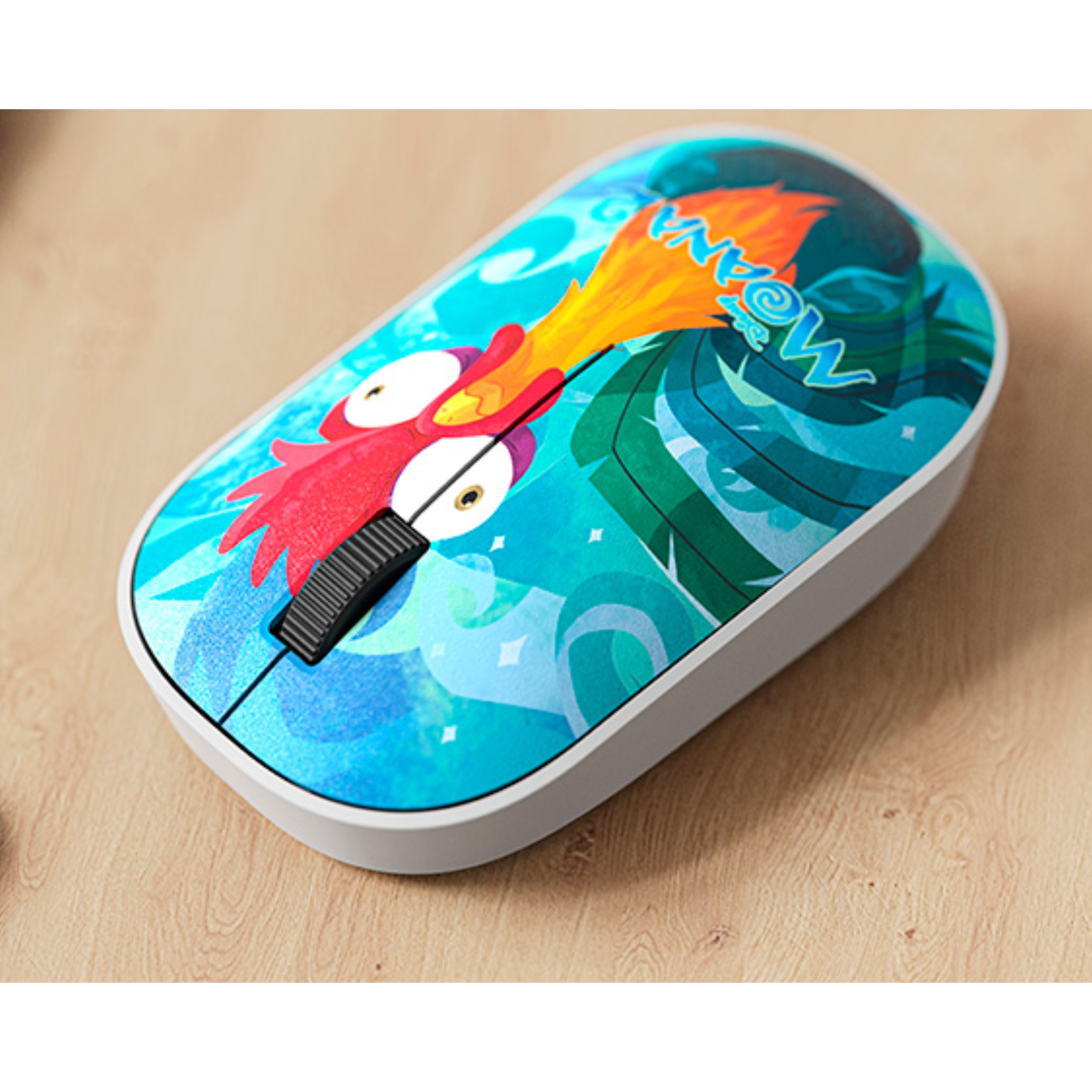 Kit Mouse Inalámbrico + Pad Mouse XTECH Edición Moana (XTM-DKT4MO)