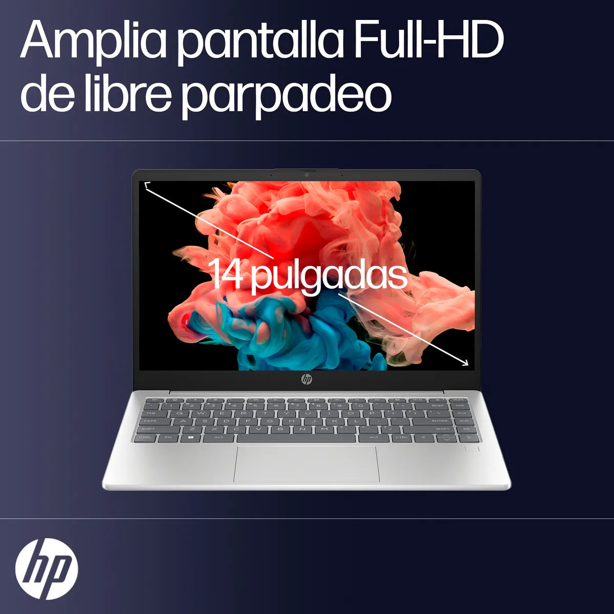 Laptop HP 14-ep1001la Core Ultra 5 125H 8GB, 512GB SSD, 14" FHD, Windows 11 (A38P2LA)