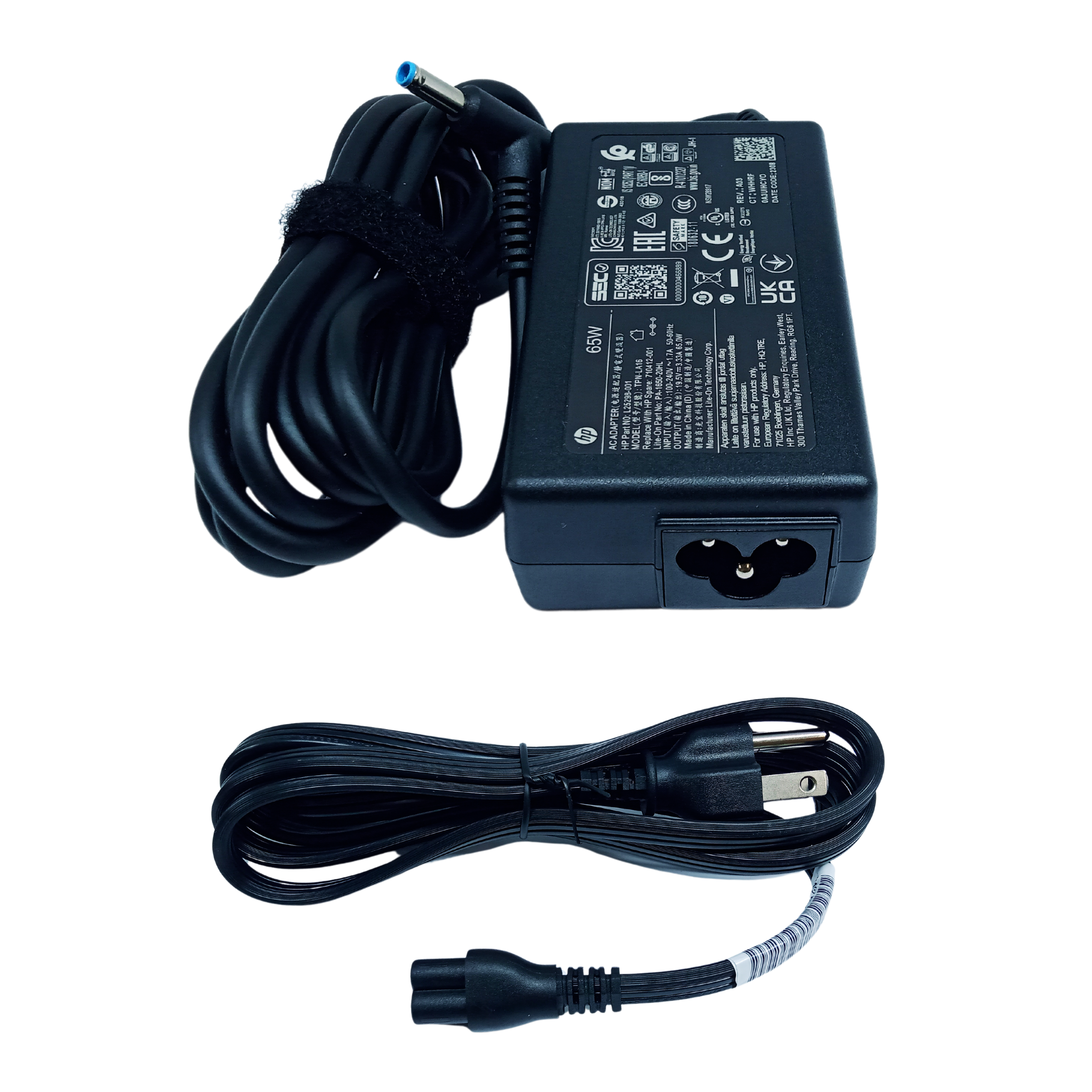 Cargador Laptop HP Original Punta Azul 19.5V - 3.33A - 65W (H6Y89AA)