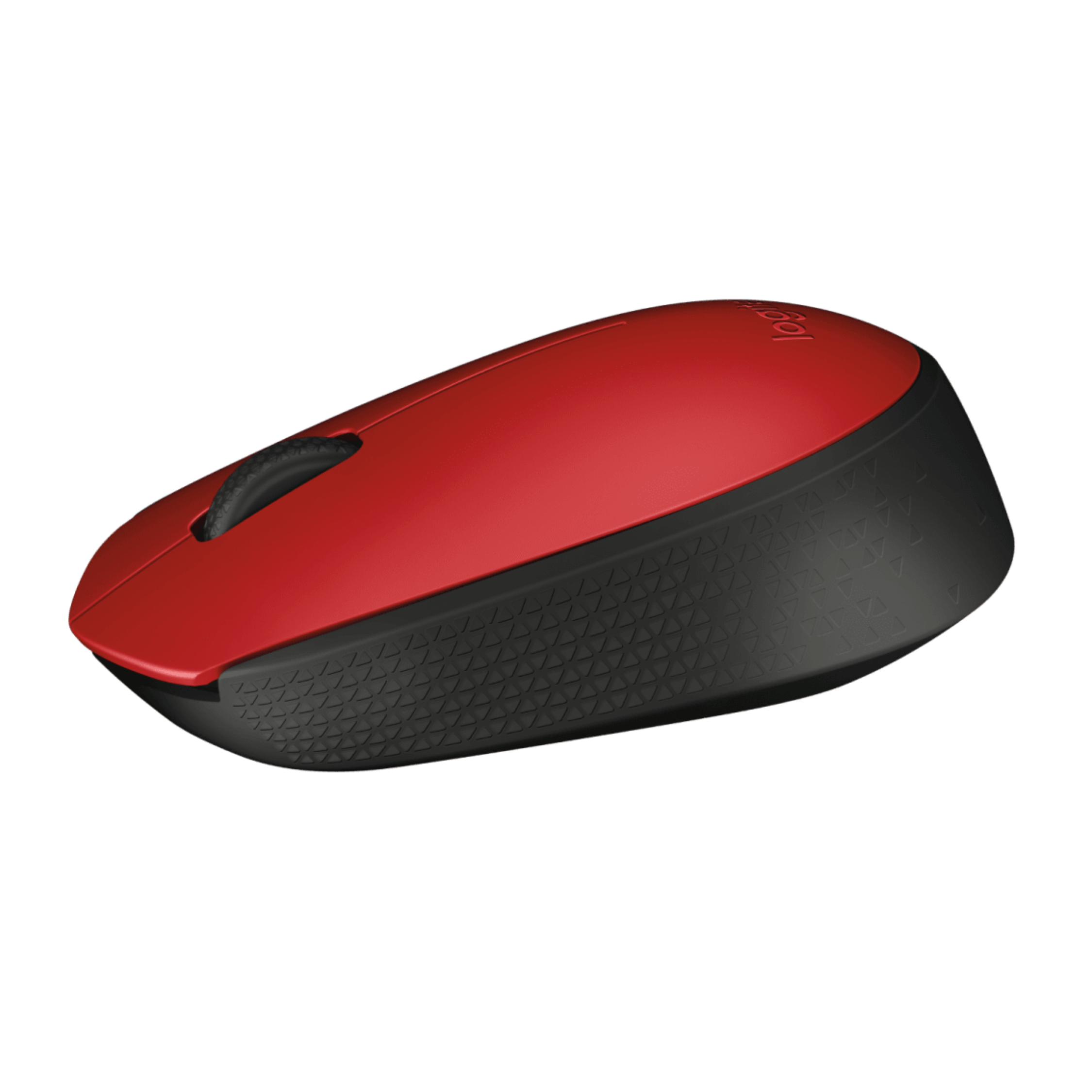 Mouse Logitech Inalámbrico M170 Rojo/Negro