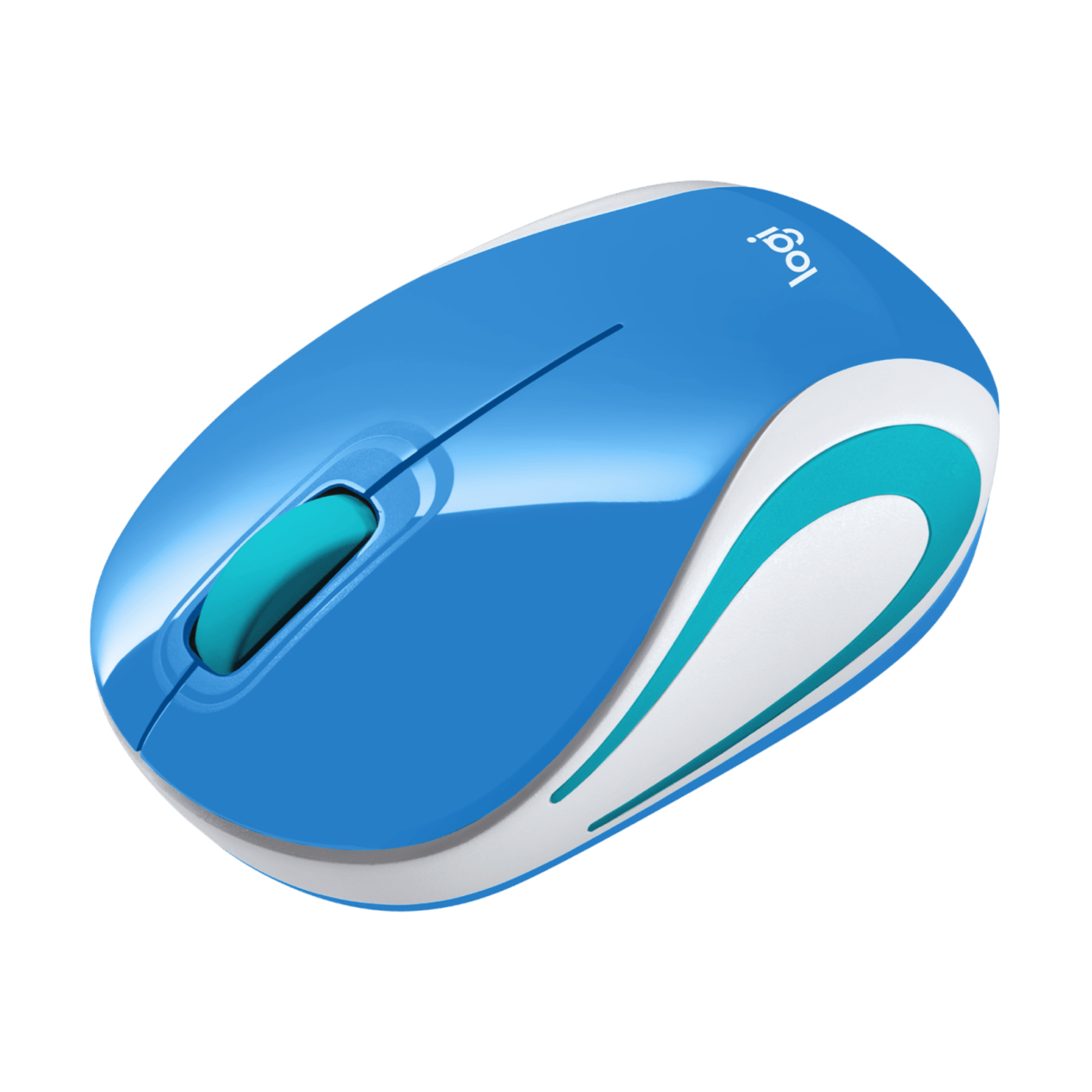 Mouse Logitech Inalámbrico M187 Azul