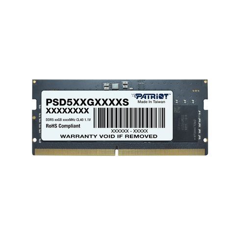 Memoria Ram Patriot DDR5 16GB 4800MHz Sodimm (PSD516G480081S)