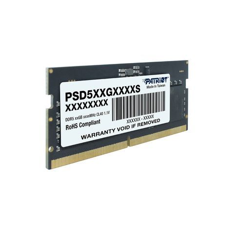 Memoria Ram Patriot DDR5 16GB 4800MHz Sodimm (PSD516G480081S)