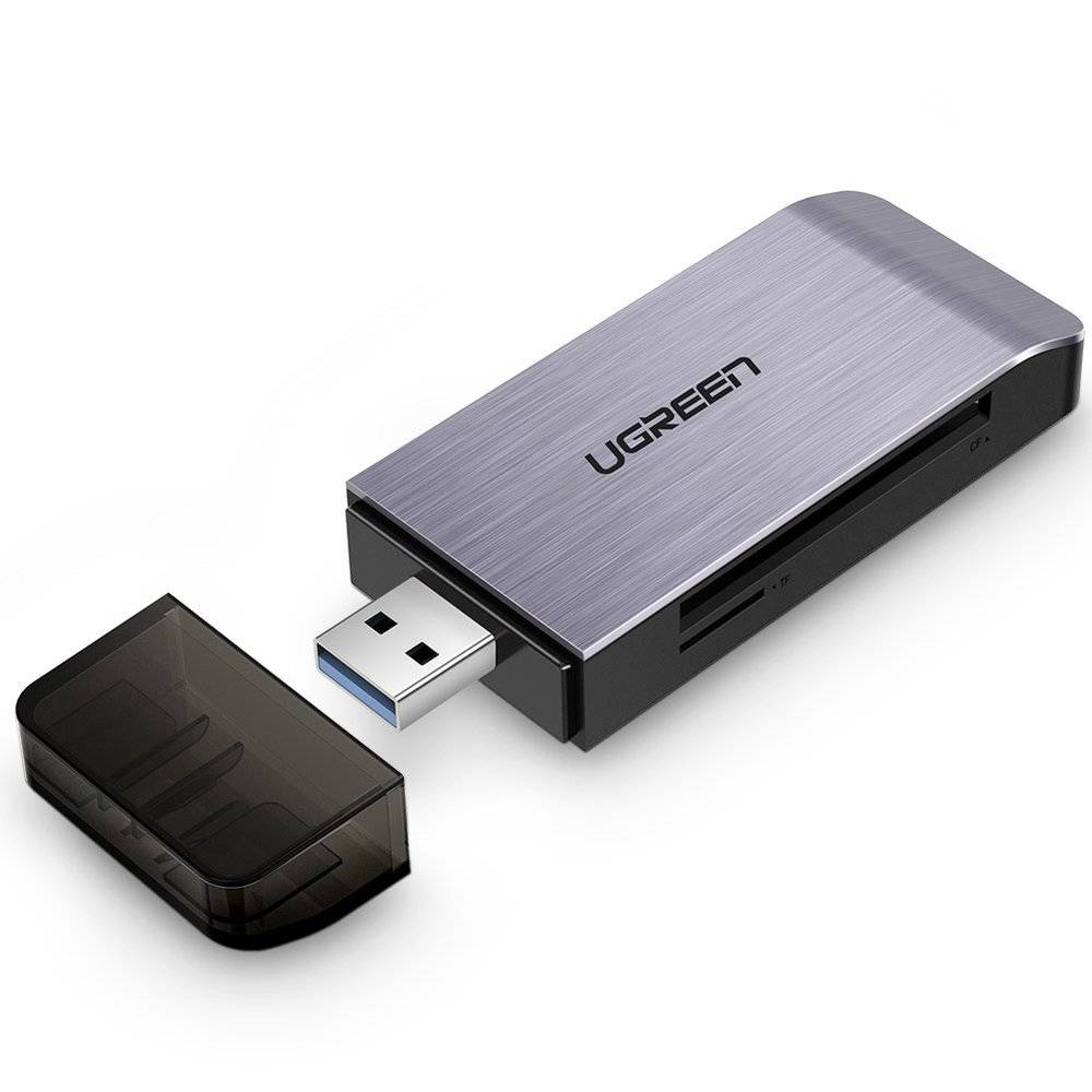 Lector de tarjetas 4 en 1 USB 3.0 Ugreen para SD/Micro SD/CF/MS (50541)