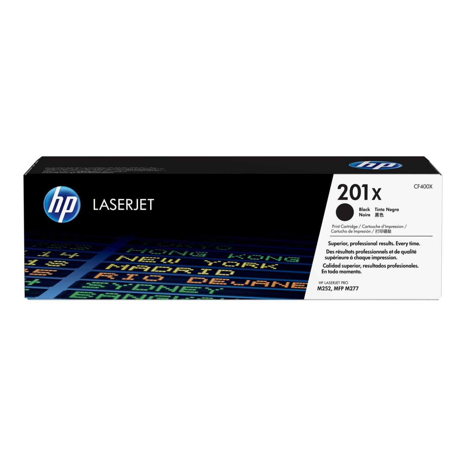 Toner HP 201X Negro (CF400X) LaserJet M274/M277DW/M252DW 2800 Pag.