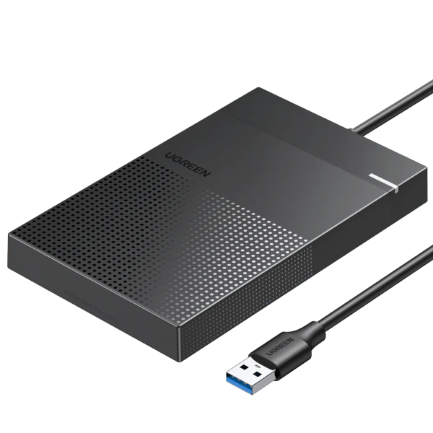 Case Ugreen para disco duro interno Sata 2.5" SSD/HDD USB 3.0 5Gbps (30719)