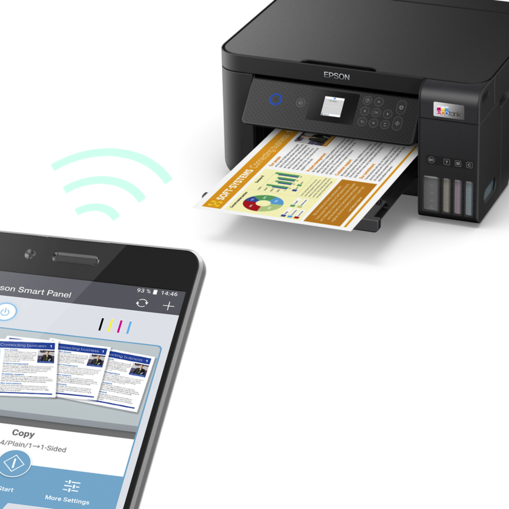 Impresora Multifuncional Epson EcoTank L4260 Wireless Sistema Continuo