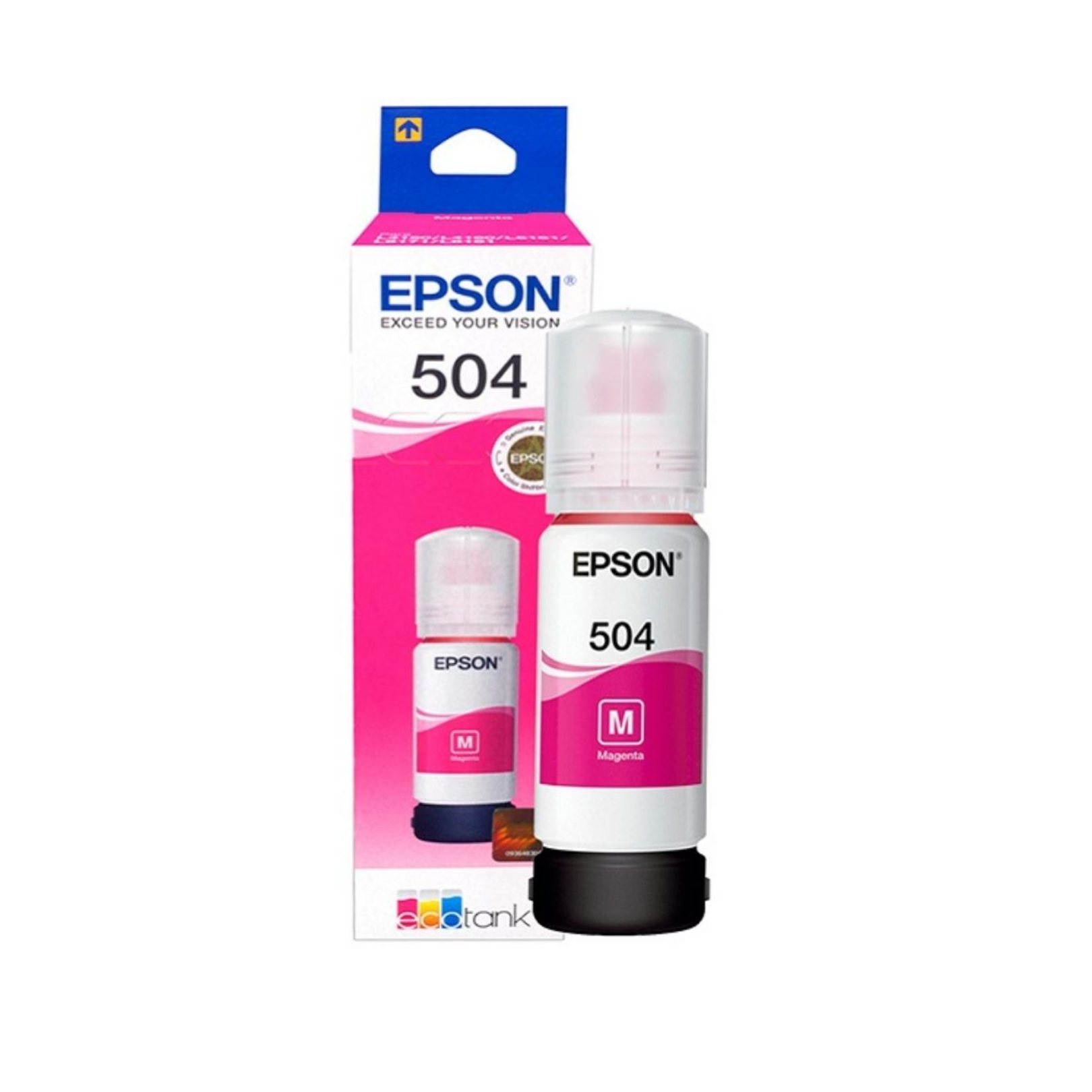Botella de tinta Epson 504 Magenta (T504320) L4150/L4160/L4260/L6171/L6270