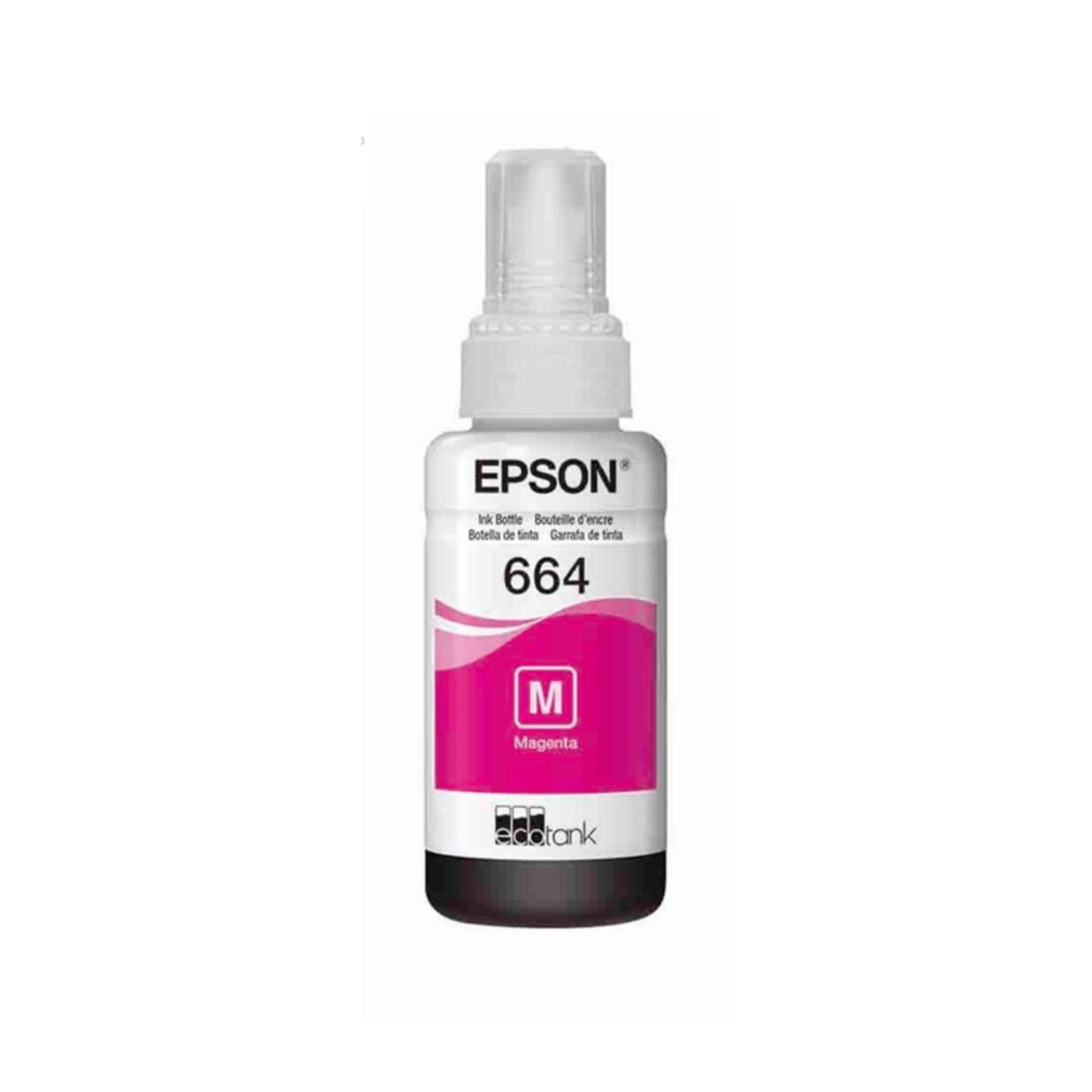 Botella de tinta Epson 664 Magenta (T664320) L350/L210/L455/L565