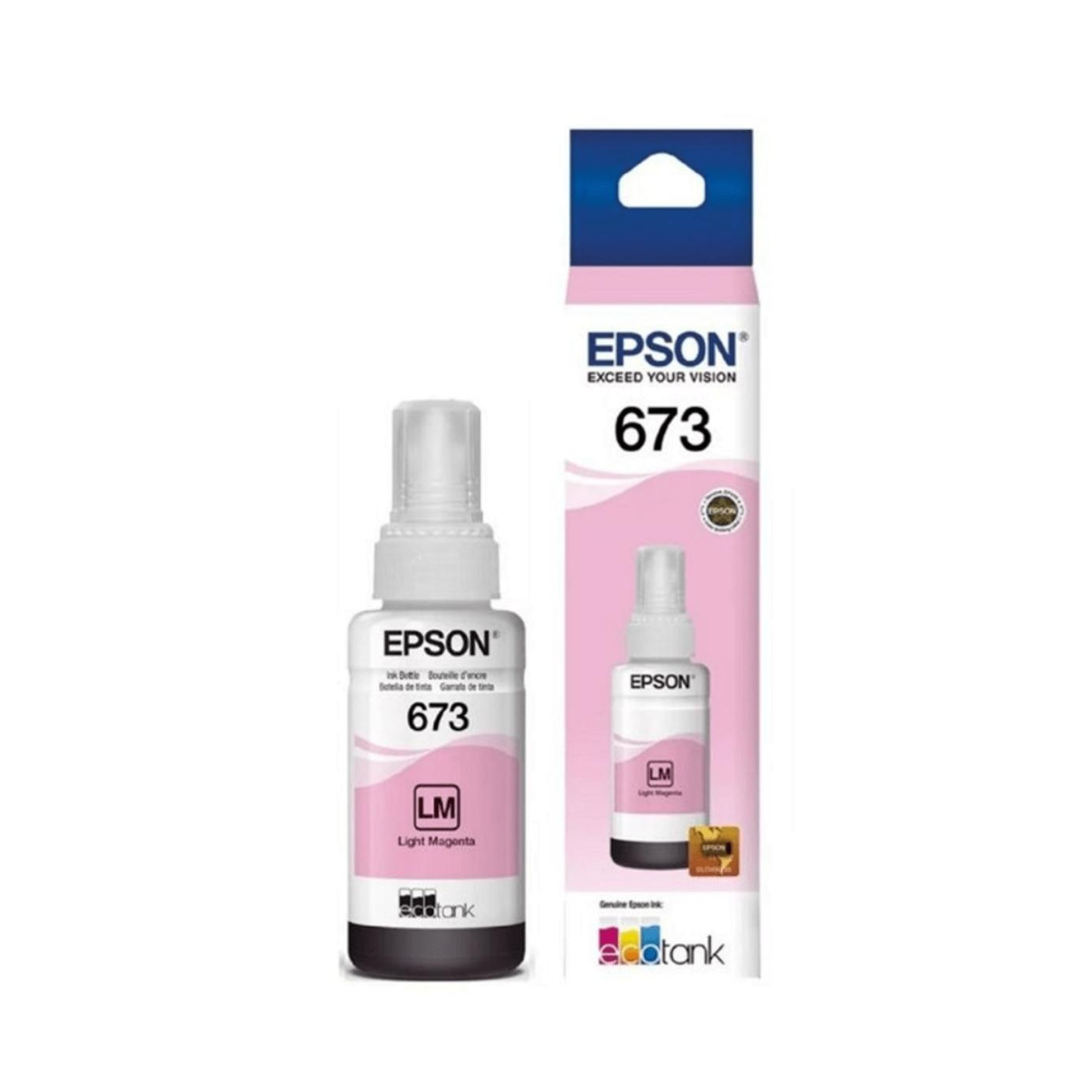 Botella de tinta Epson 673 Magenta Light (T673620) L800/L805/L850/L1800