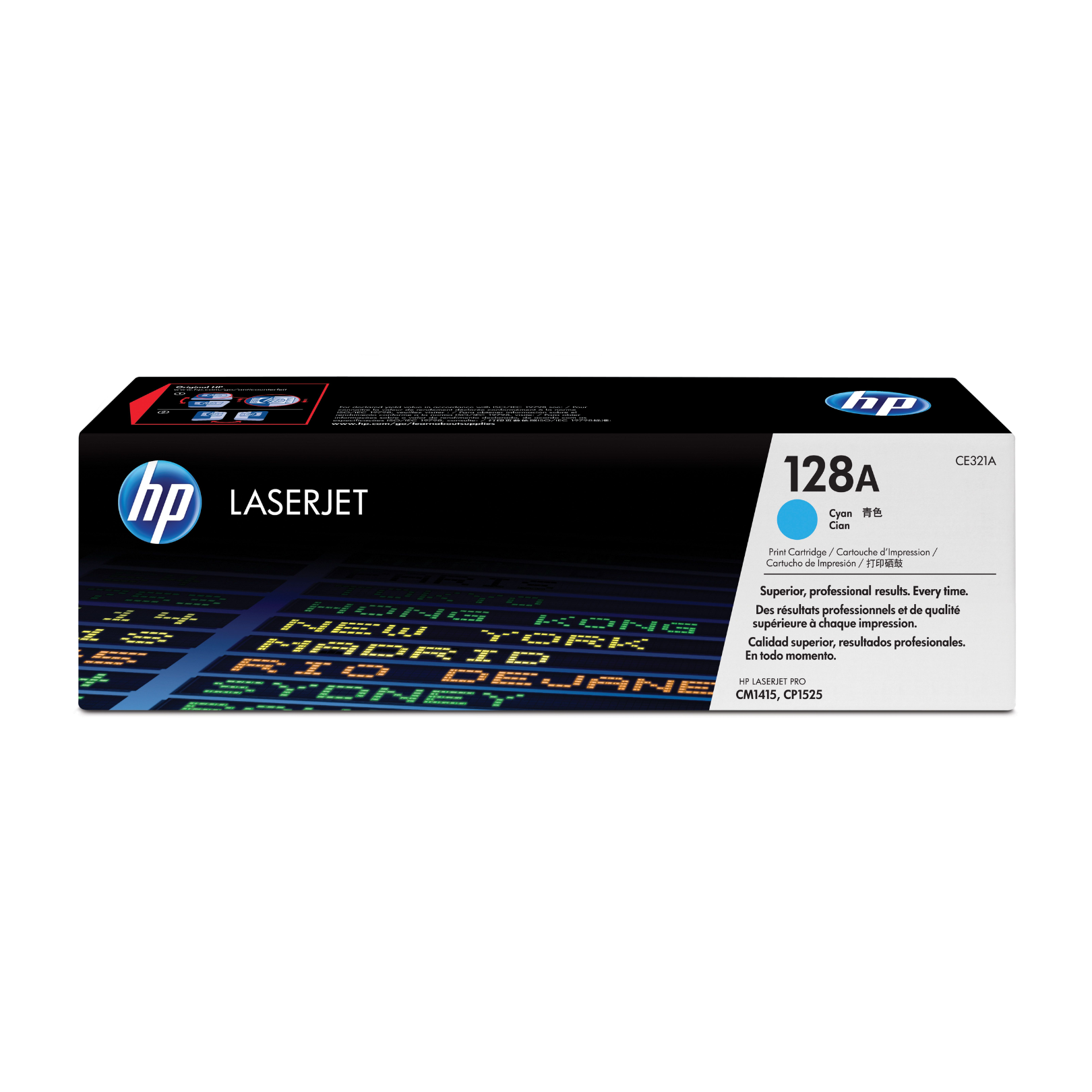 Toner HP 128A Cian (CE321A) LaserJet CM1415FN/NW/CP1525NW 1300 Pag.
