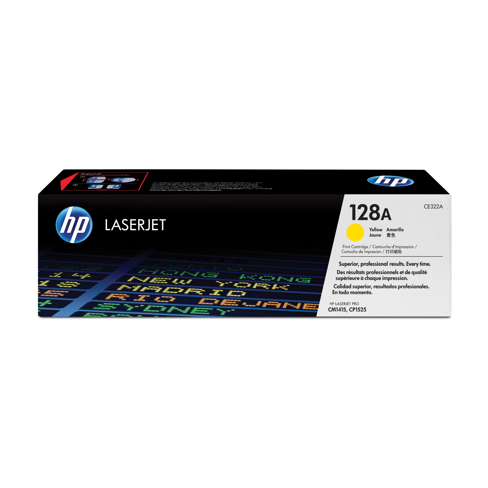 Toner HP 128A Yellow (CE322A) LaserJet CM1415FN/NW/CP1525NW 1300 Pag.
