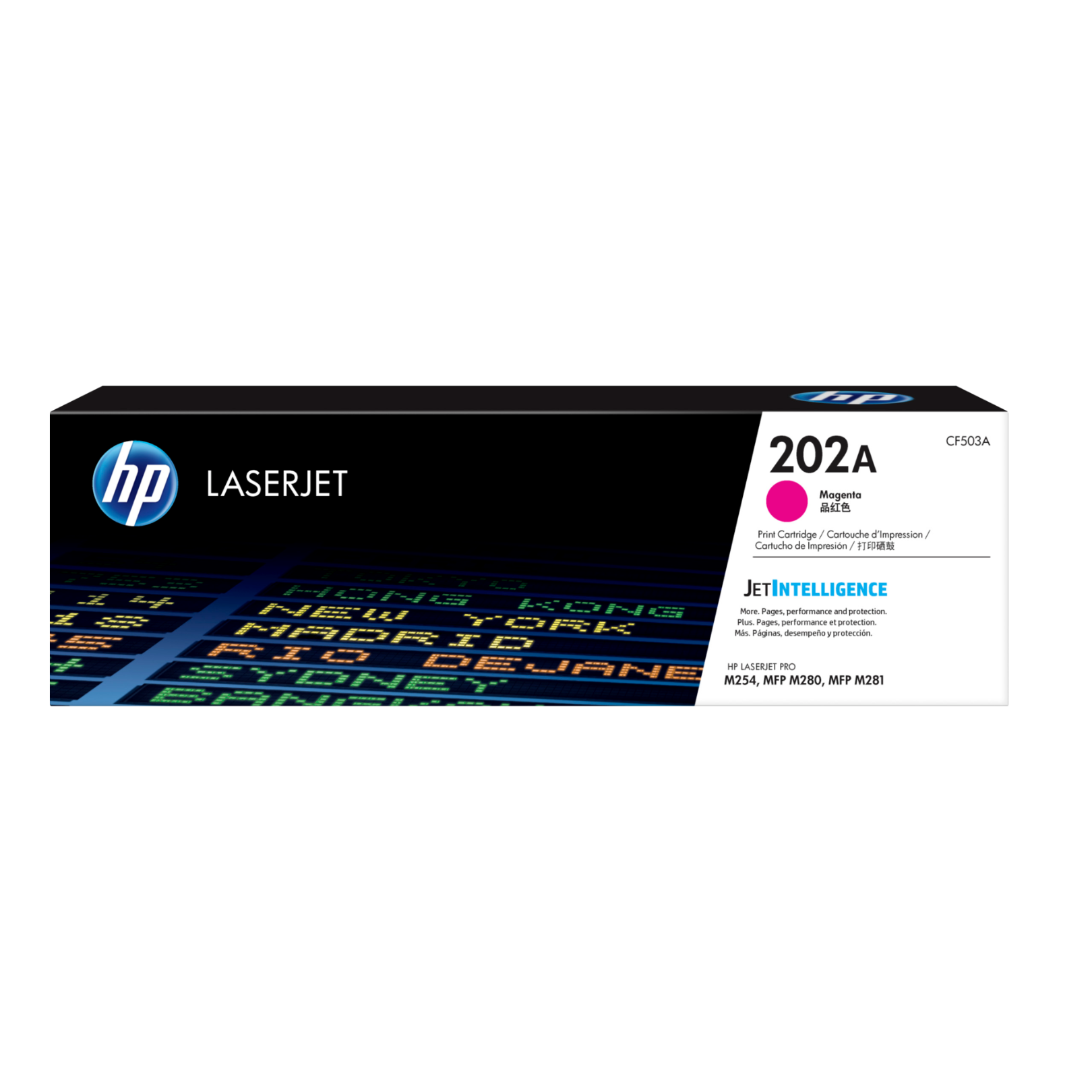 Toner HP 202A Magenta (CF503A) LaserJet M254/M281 1300 Pag.