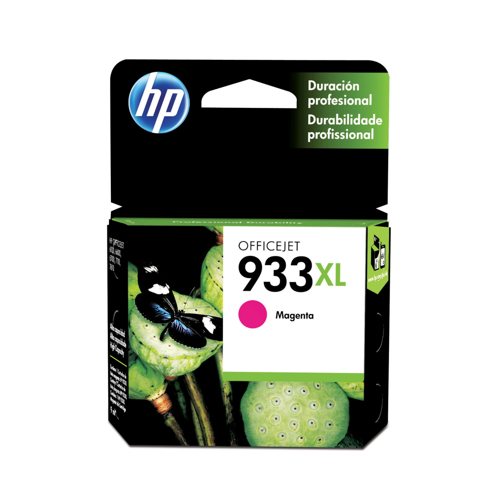 Cartucho de tinta HP 933XL Magenta (CN055AL) Officejet 7110/7610 825 Pag.