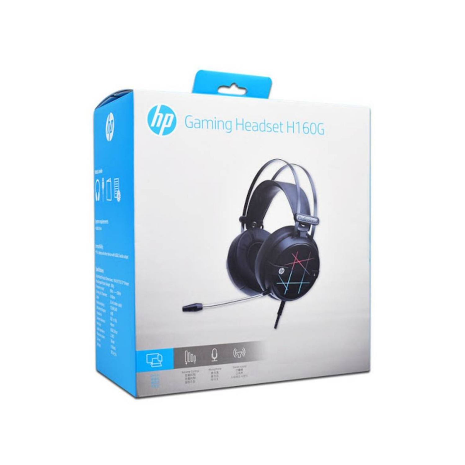 Audífono Gaming HP H160 RGB Profesional para PC Laptop Celular Ps4