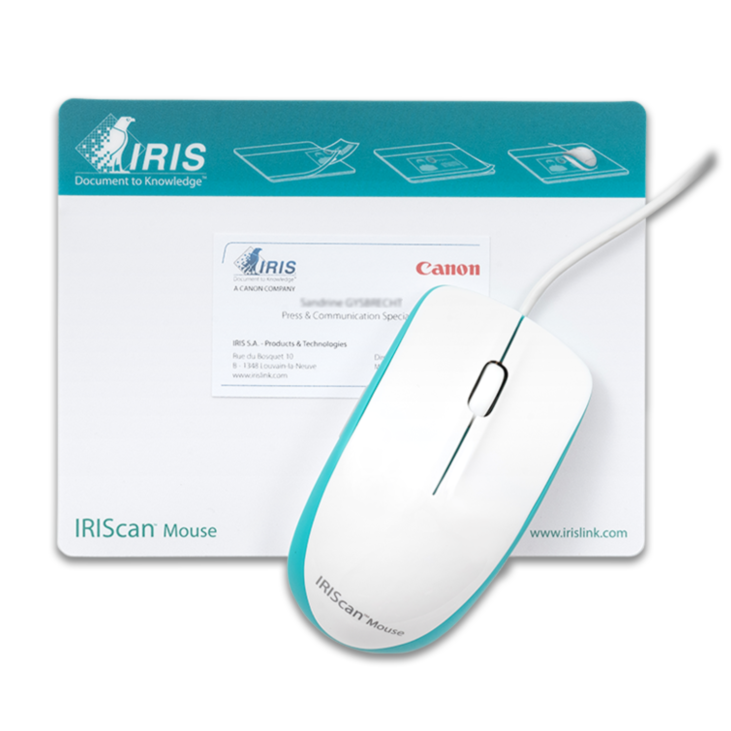 Mouse Escaner IRIScan Executive 2 A4/Carta