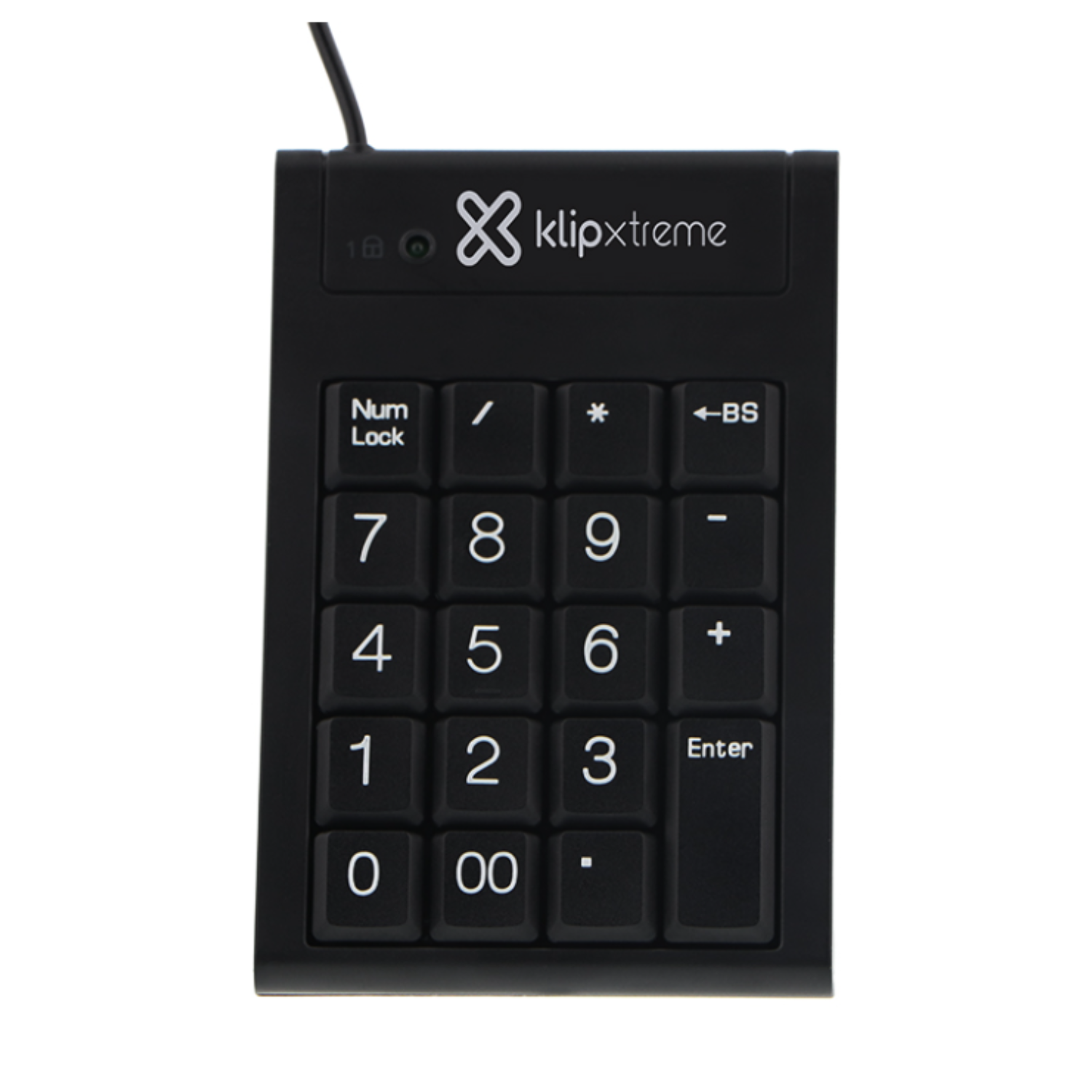 Teclado Numerico Klip Xtreme KNP-100 USB Español Negro