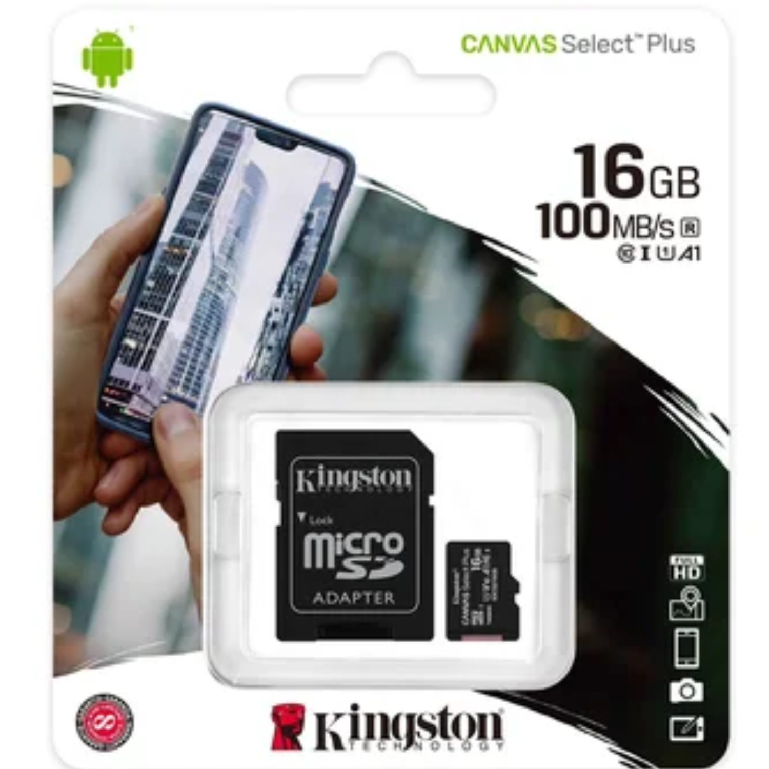 Memoria Kingston Micro SD 16GB (SDCS2/16GB)