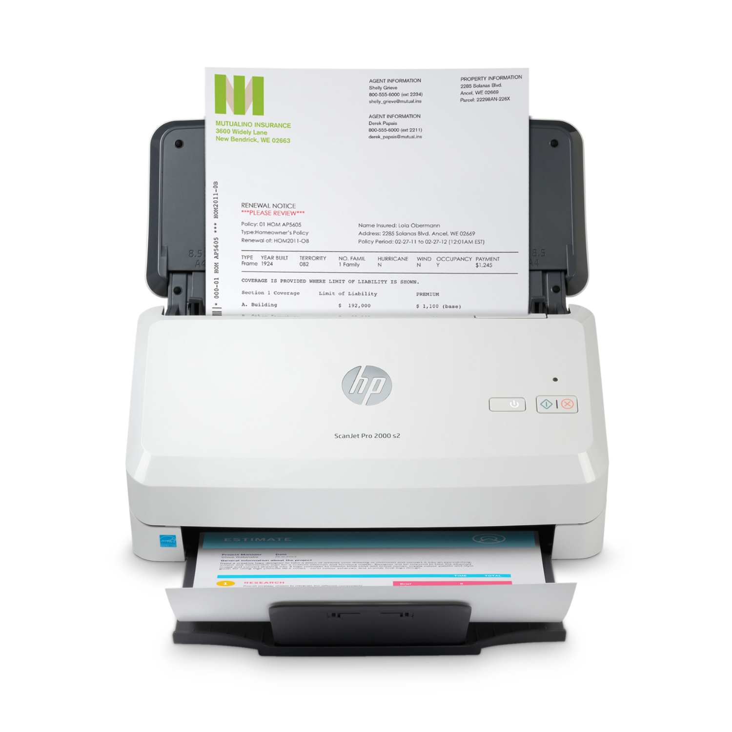 Escaner HP ScanJet Pro 2000 s2 (6FW06A)