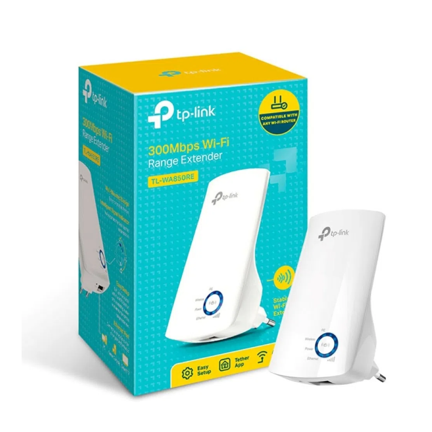 Repetidor Wi-Fi TP-Link TL-WA850RE N 2.4G 300 Mbps