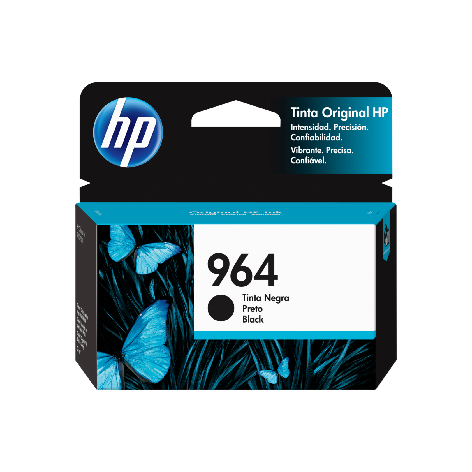 Cartucho de tinta HP 964 Negro (3JA53AL) OfficeJet 9010/9020 700 Pag.