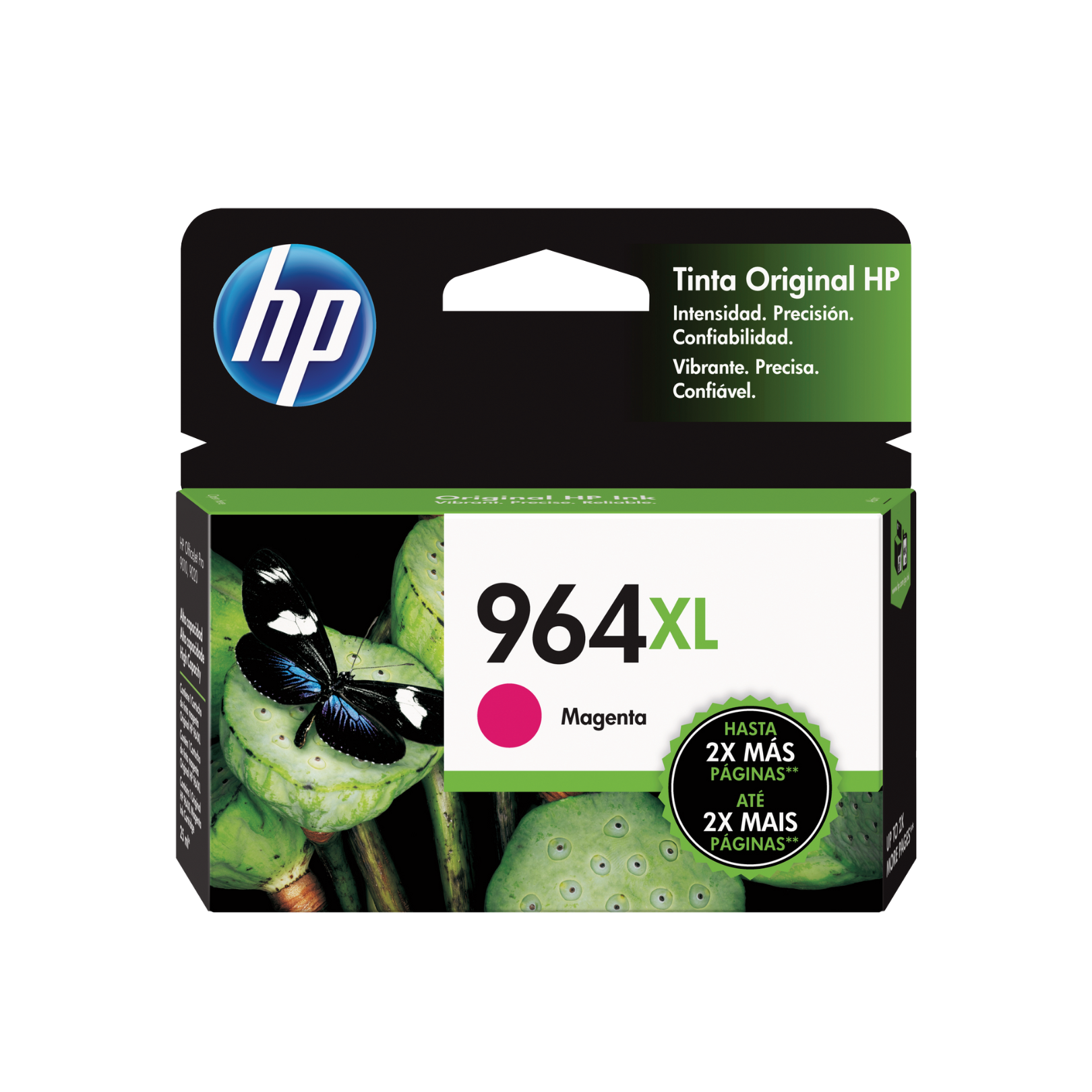 Cartucho de tinta HP 964XL Magenta (3JA55AL) OfficeJet 9010/9020 1600 Pag.